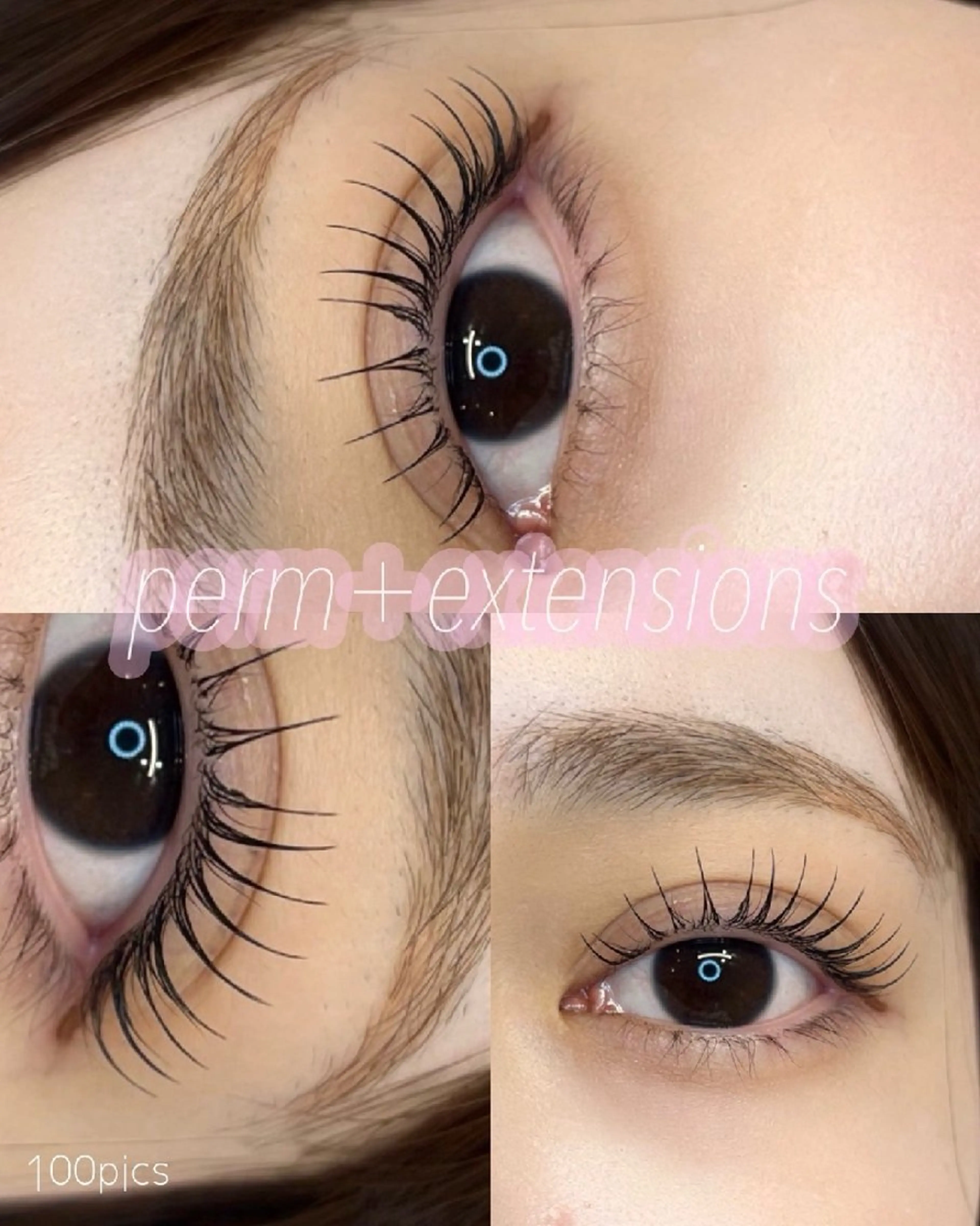 【パリエク】100本（パーマ+エクステ）の写真