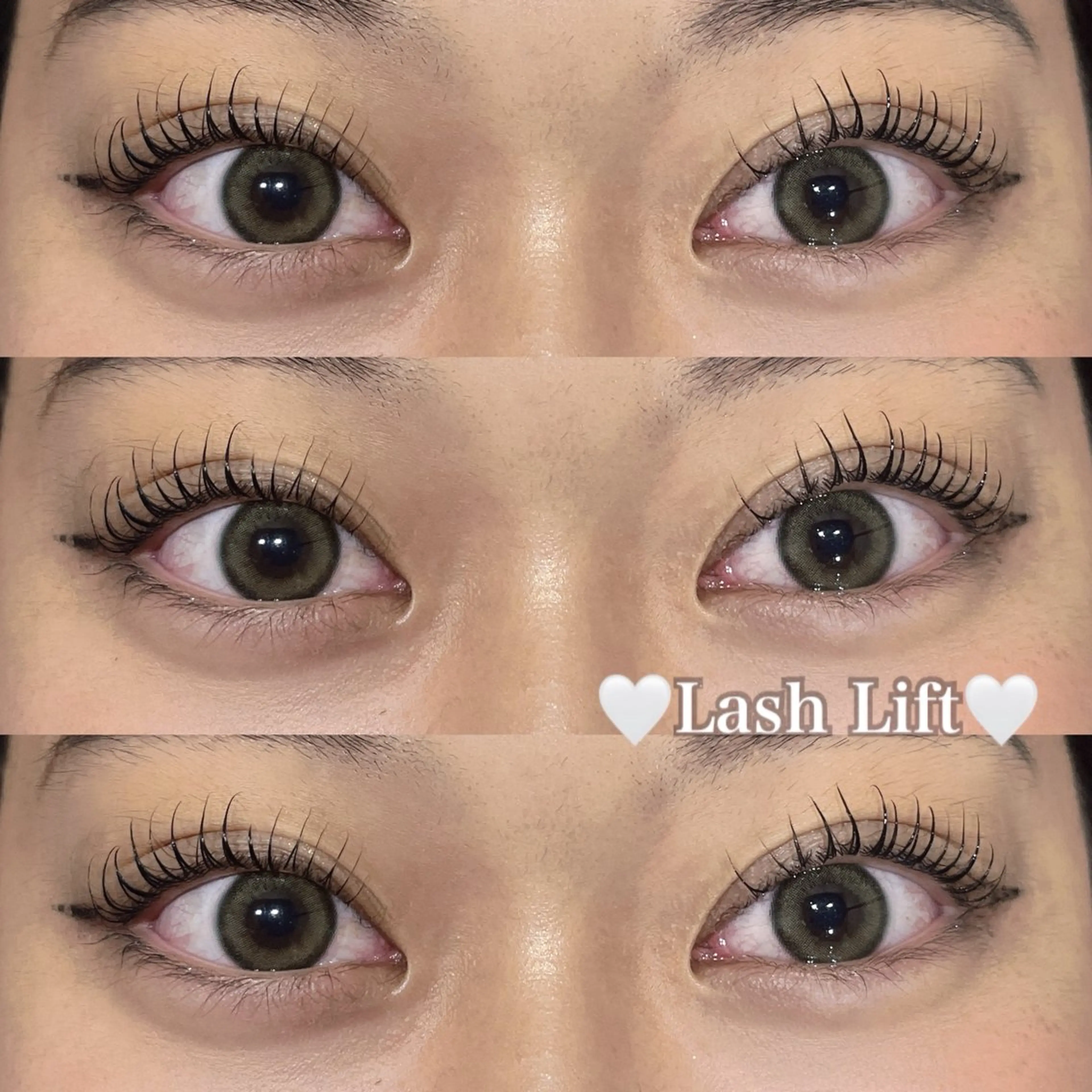 マツエク・マツパ フラットラッシュ 韓国風マツエク パリジェンヌラッシュリフト 下まつげエクステ 一重×まつ毛パーマ マツパ Rairia momoka🎀✨のマツエク・マツパデザイン