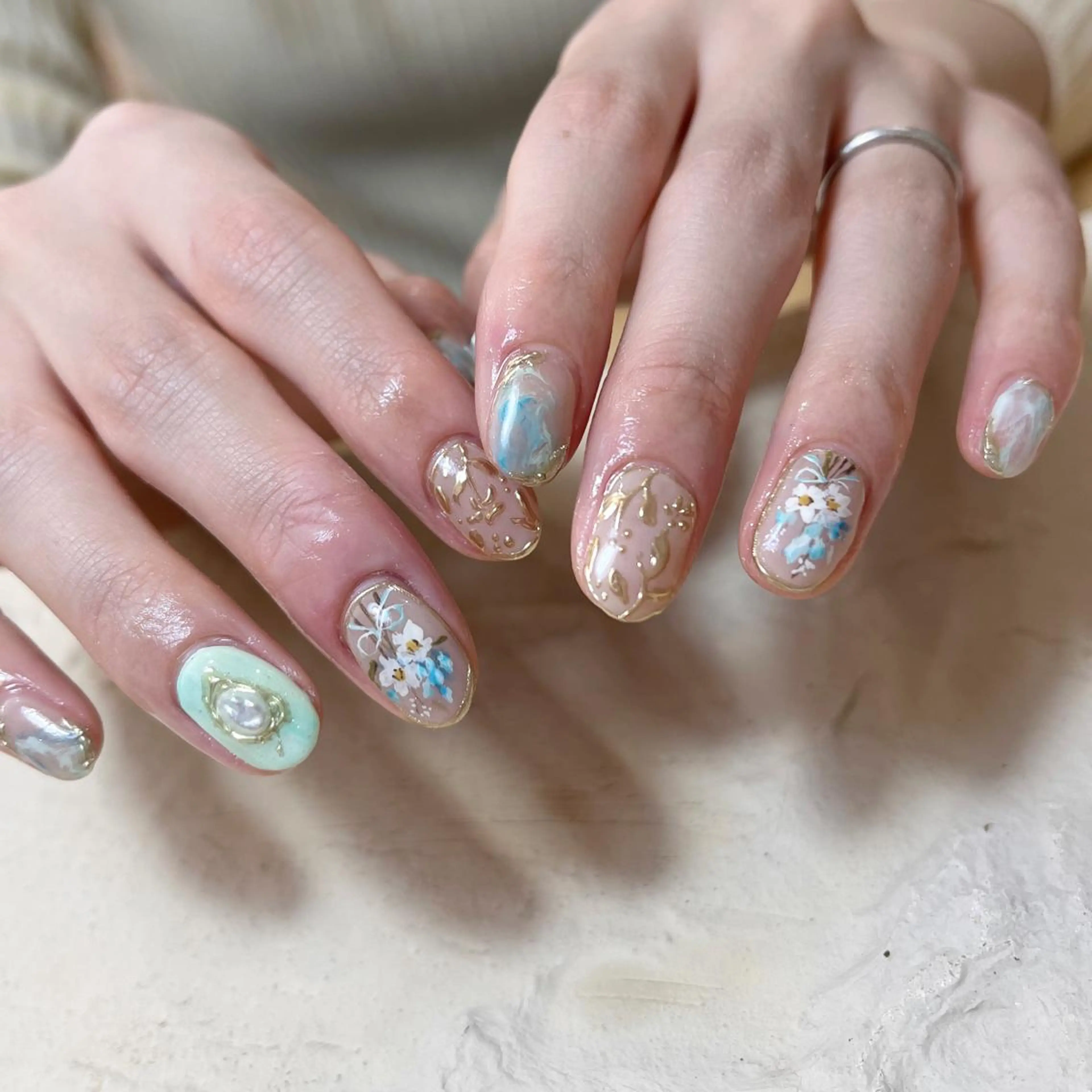 ネイル ブライダルネイル musee art所属・Musee art 亀戸店のネイルデザイン