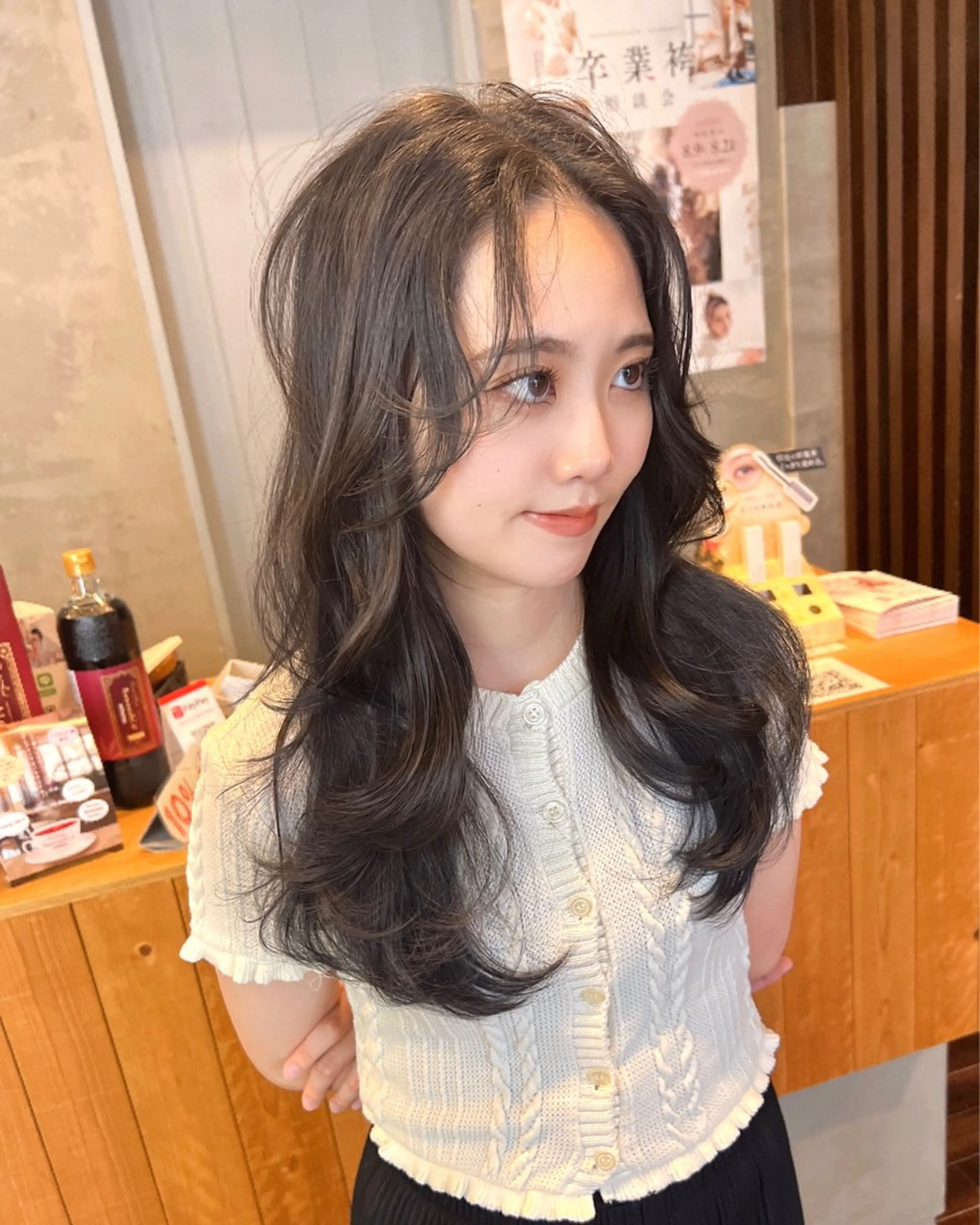ミディアム カラー 具志 正太のヘアスタイル
