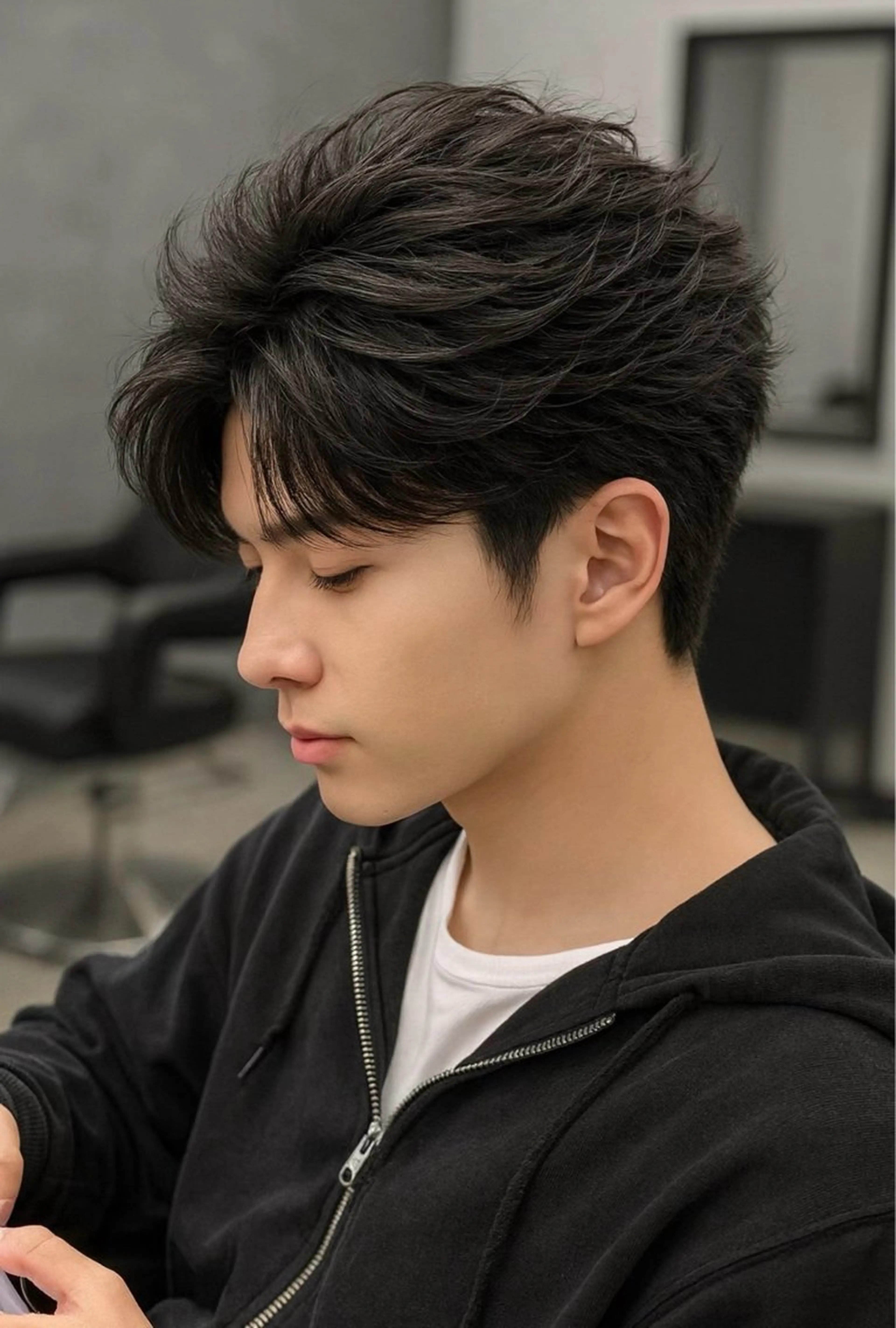 ミディアム パーマ ヘアアレンジ メンズ ミディアムパーマ メンズパーマ メンズツイストパーマ 波巻きパーマ ツイストパーマ その他(アイブロウ) 💥メンズ特化美容師 "小林 海斗"💥のヘアスタイル