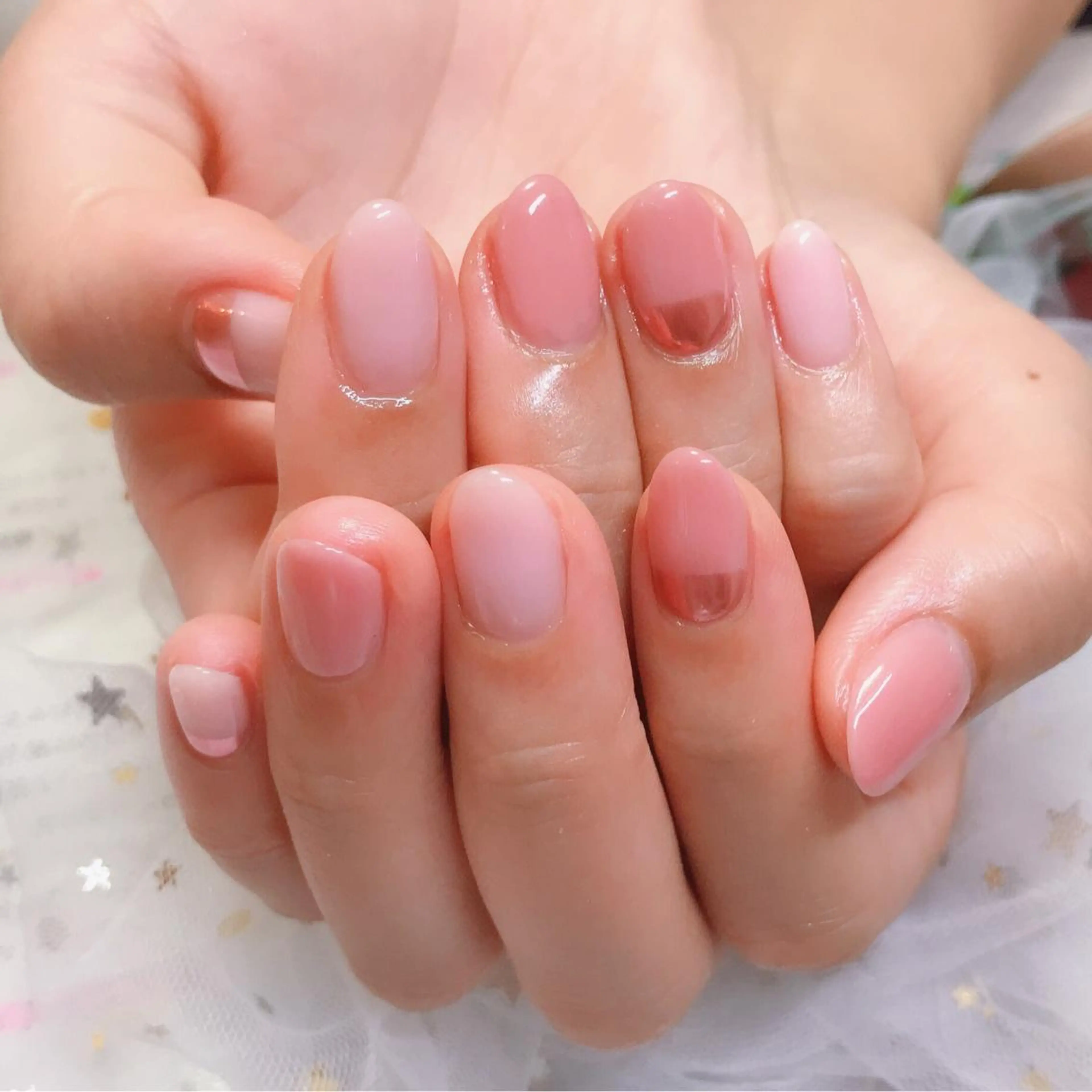 カラー ネイル Q Free nailsのネイルデザイン