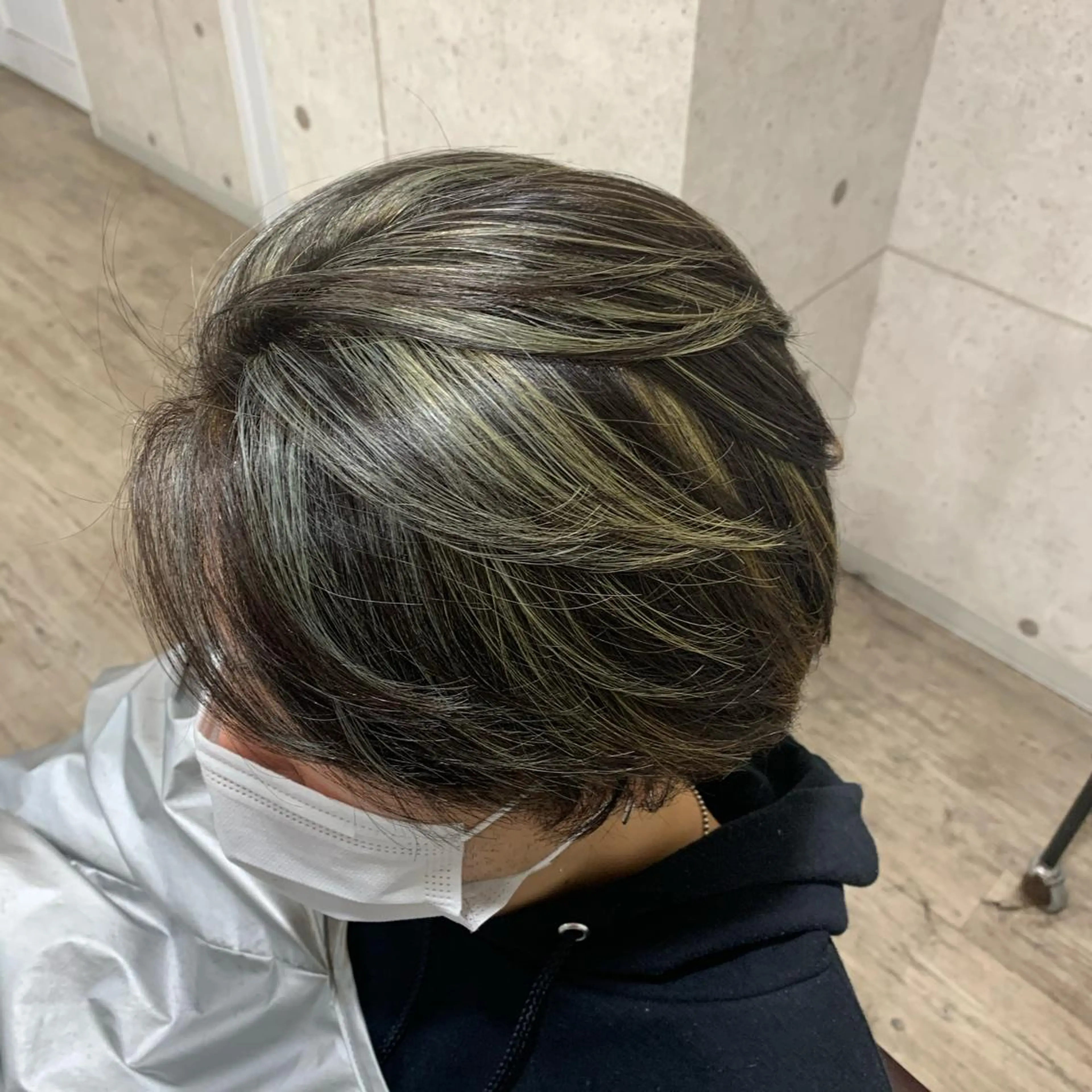 カラー メンズ ヘアカラー トリートメント 🌷お洒落推しカラー moe🐰🌷のヘアスタイル