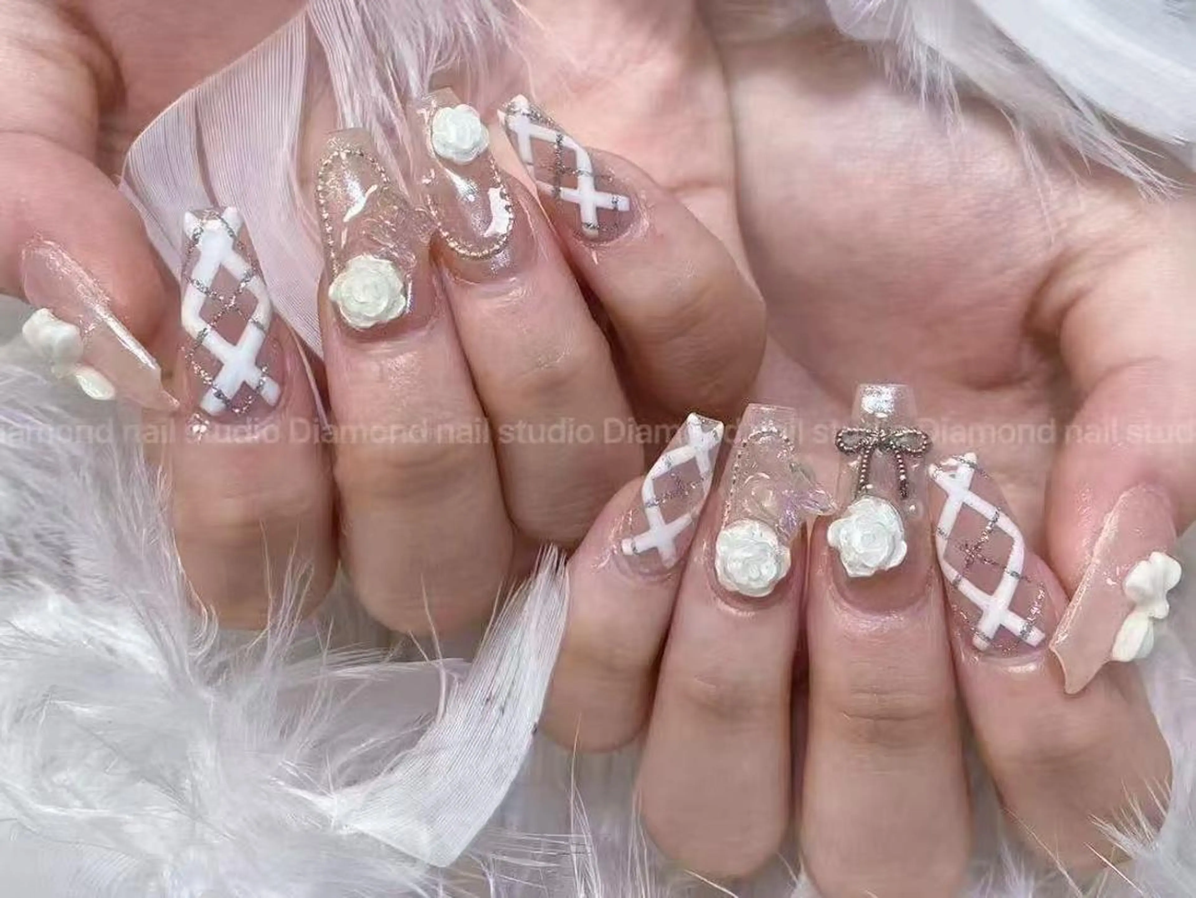 ネイル ハンドネイル ハンドケア DEMAIN- 🌹のネイルデザイン