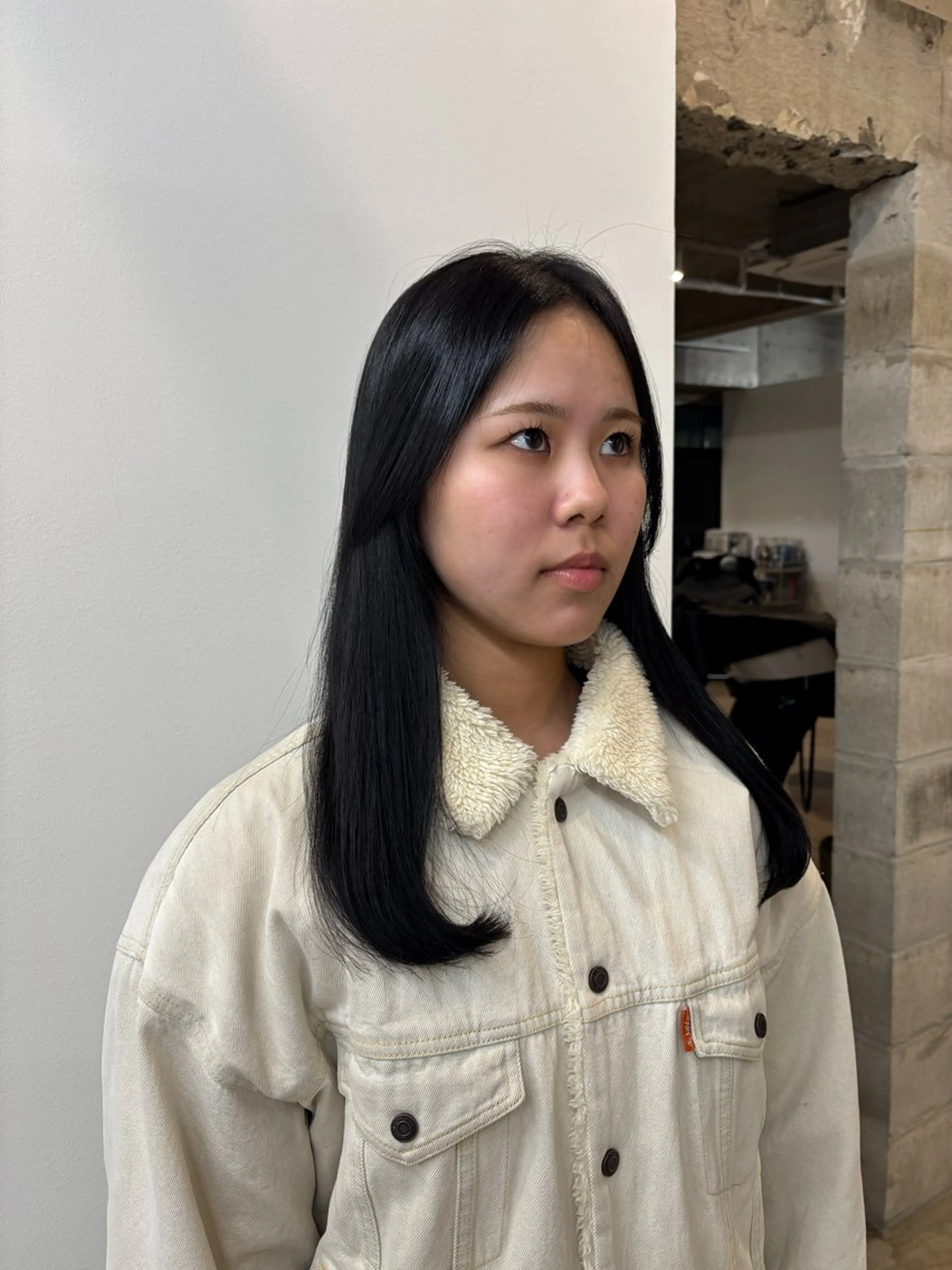 ロング カラー ヘアカラー サアヤ/ SYS by fitのヘアスタイル