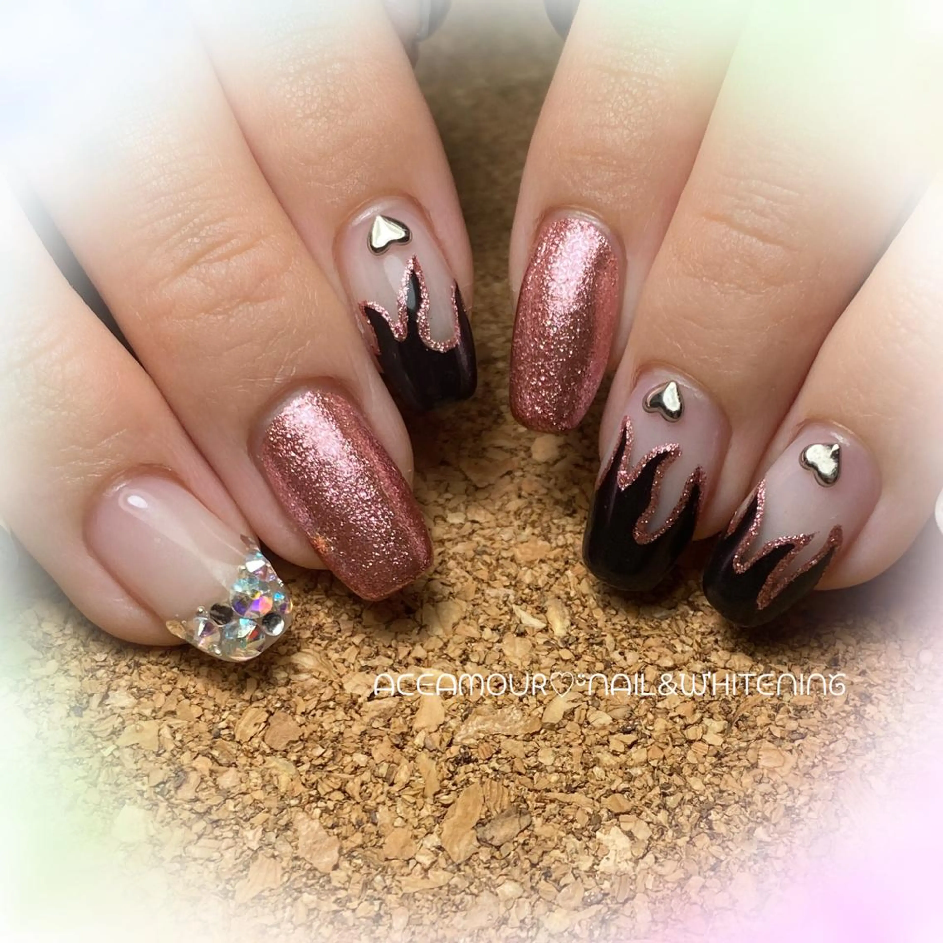 ネイル ネイル/耳つぼ /新ホワイトニングのネイルデザイン