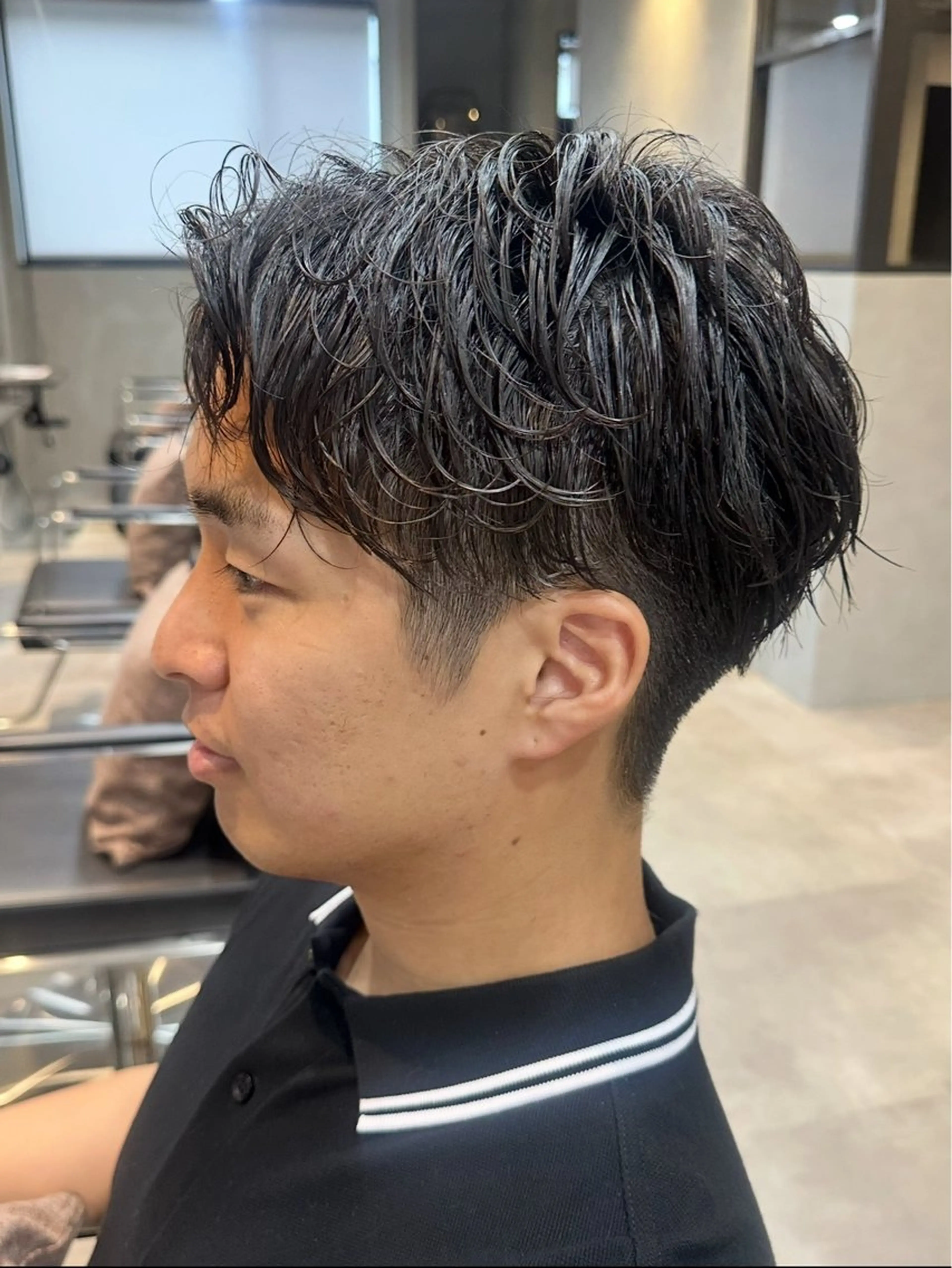 パーマ メンズ メンズパーマ カット パーマ 大阪/豊中/ ちぇるのヘアスタイル