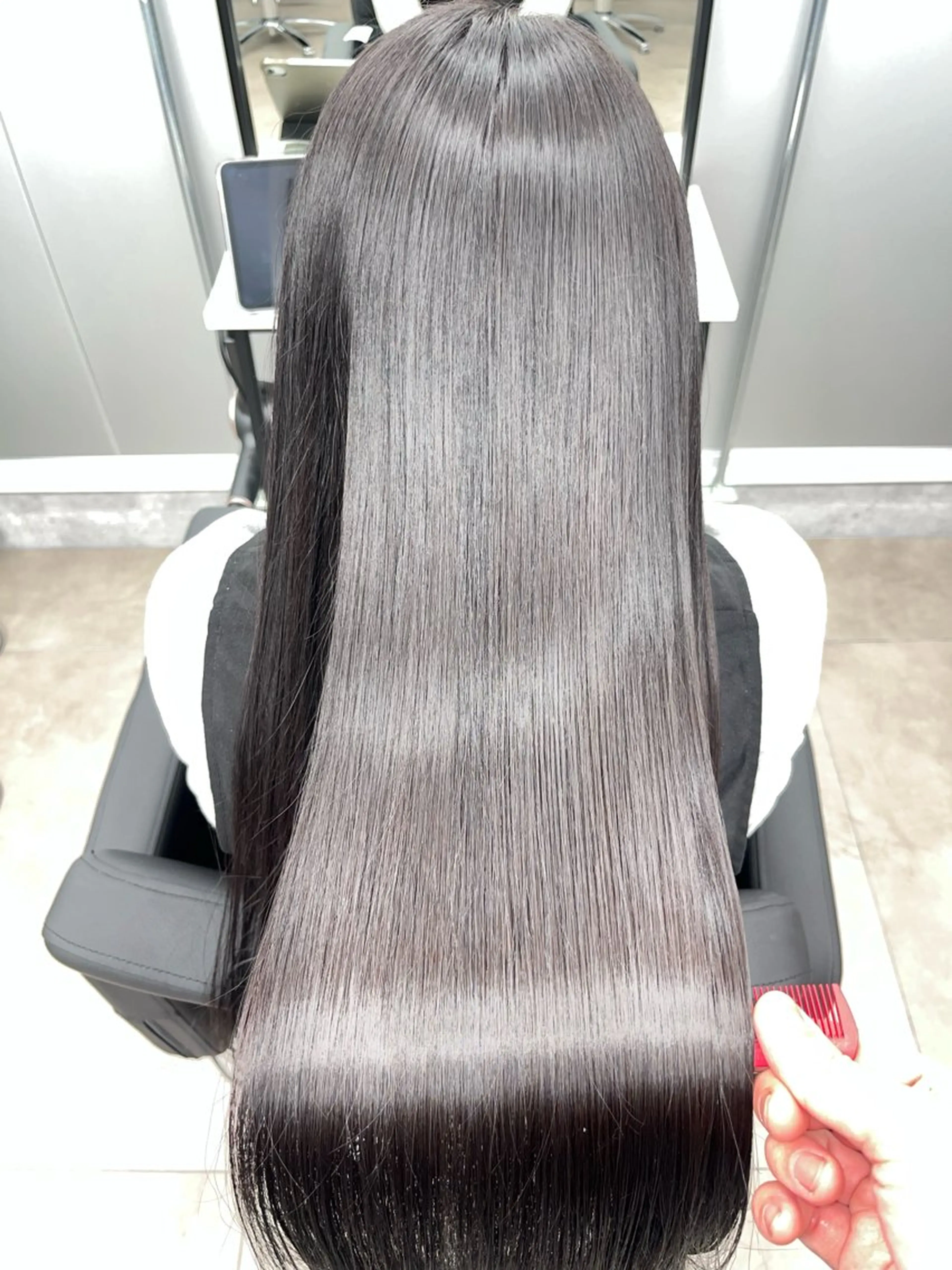 ロング カラー パーマ 🌈艶髪/髪質改善 新宿itouのヘアスタイル