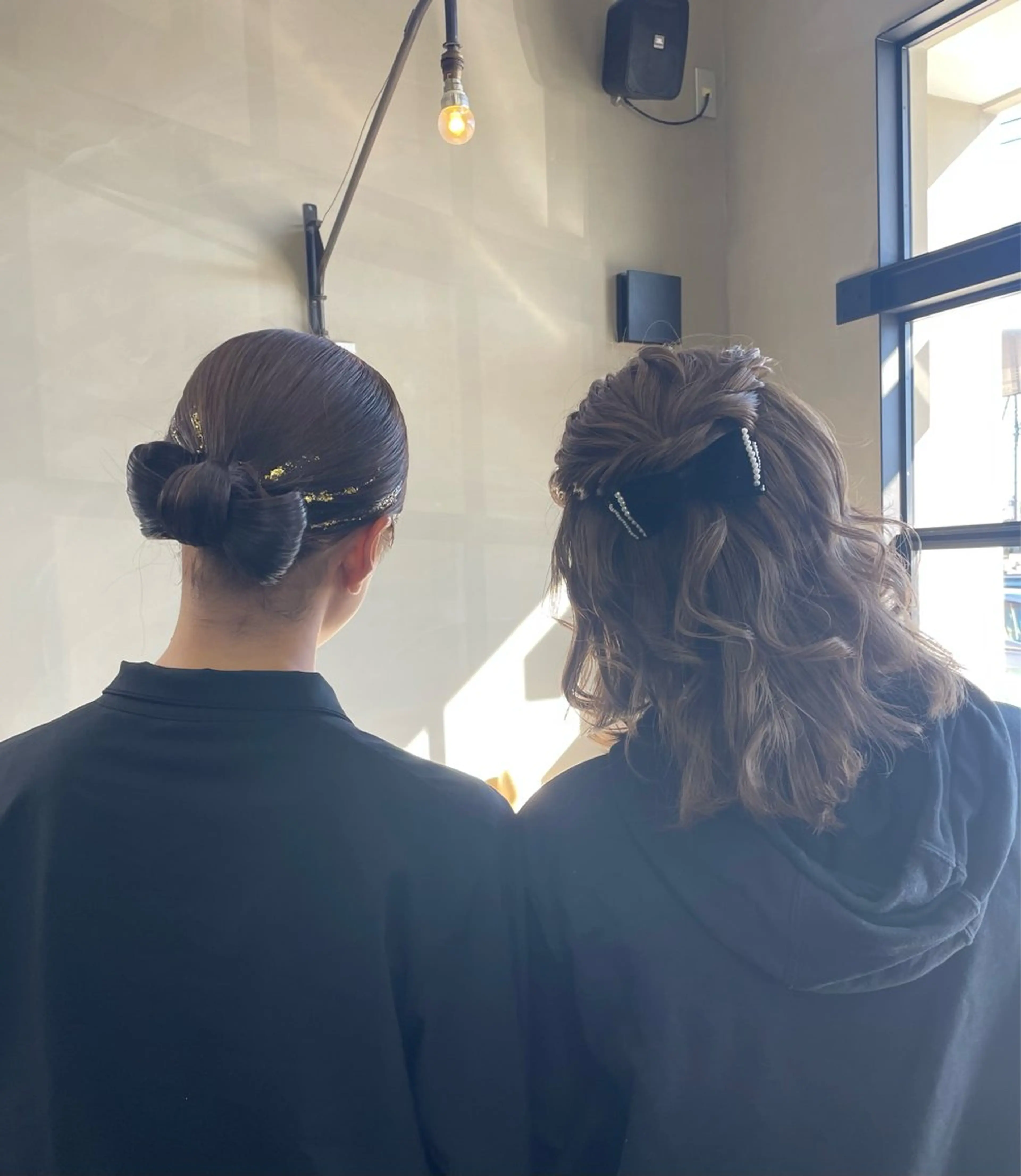 セミロング ヘアセット cyan sayaのヘアスタイル