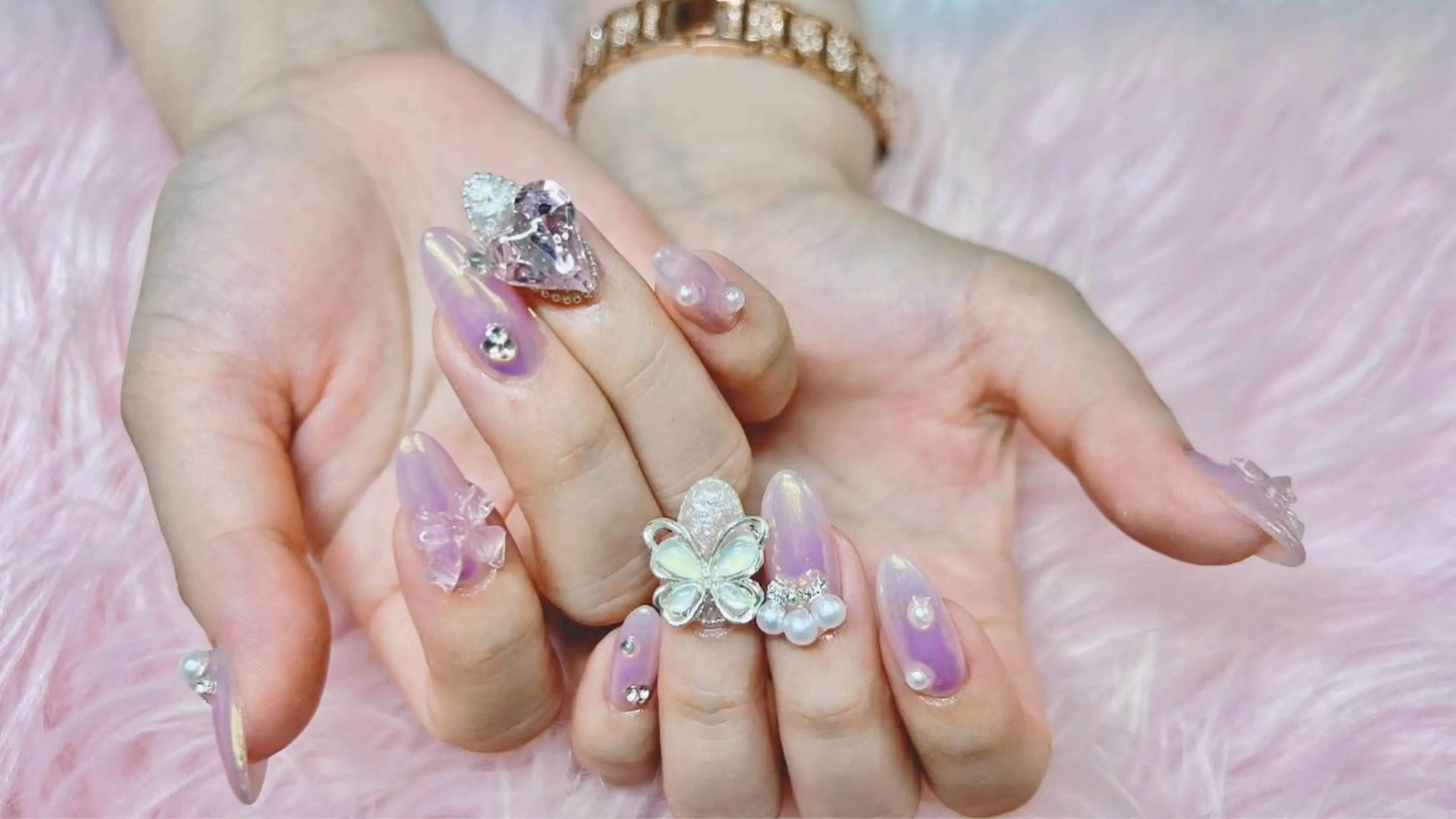 ネイル ハンドネイル ハンドケア 💜MIYA nail川崎店のネイルデザイン