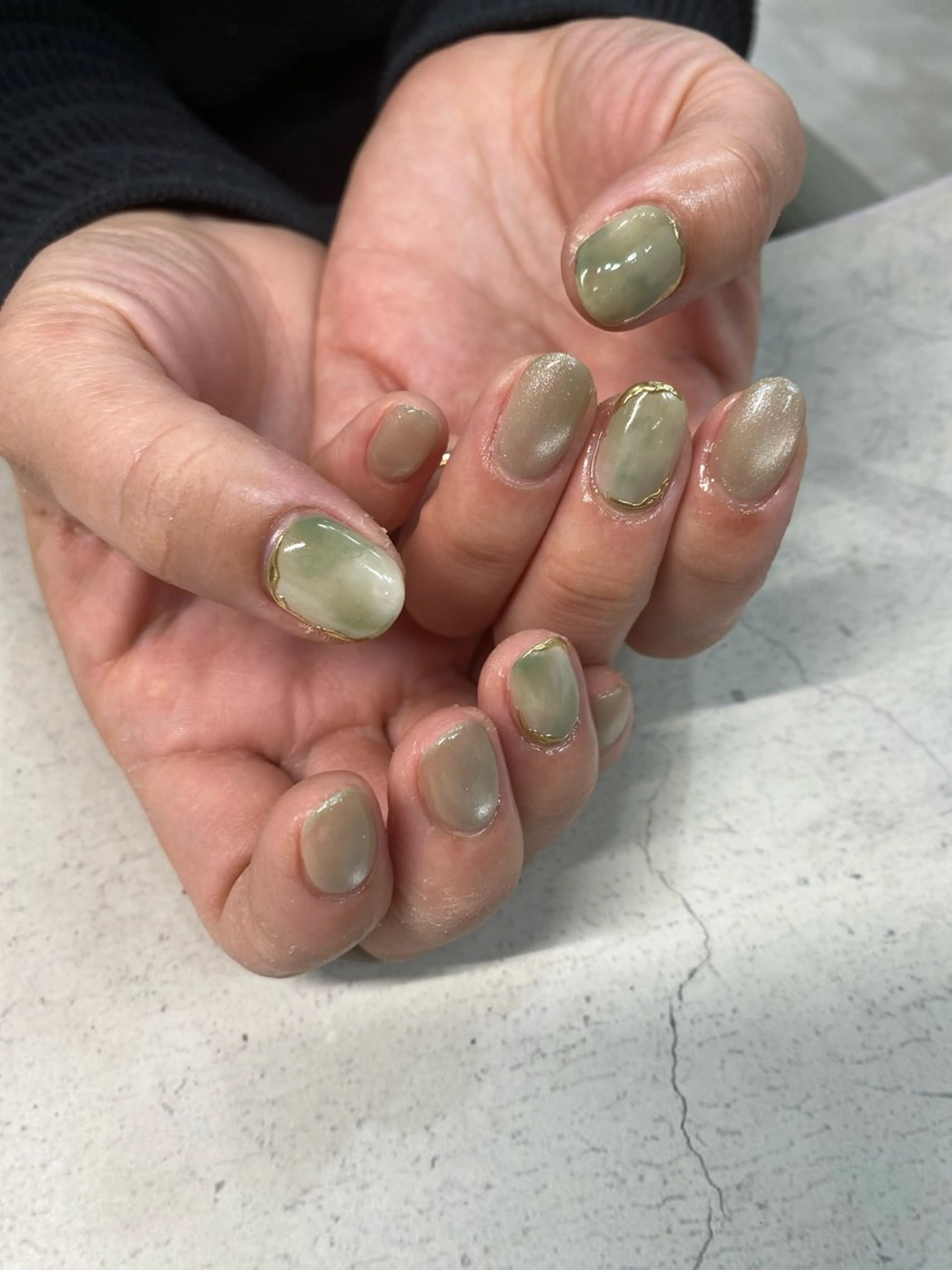 ネイル ハンドネイル Olive nail salon所属・kawaguchi yukiのネイルデザイン