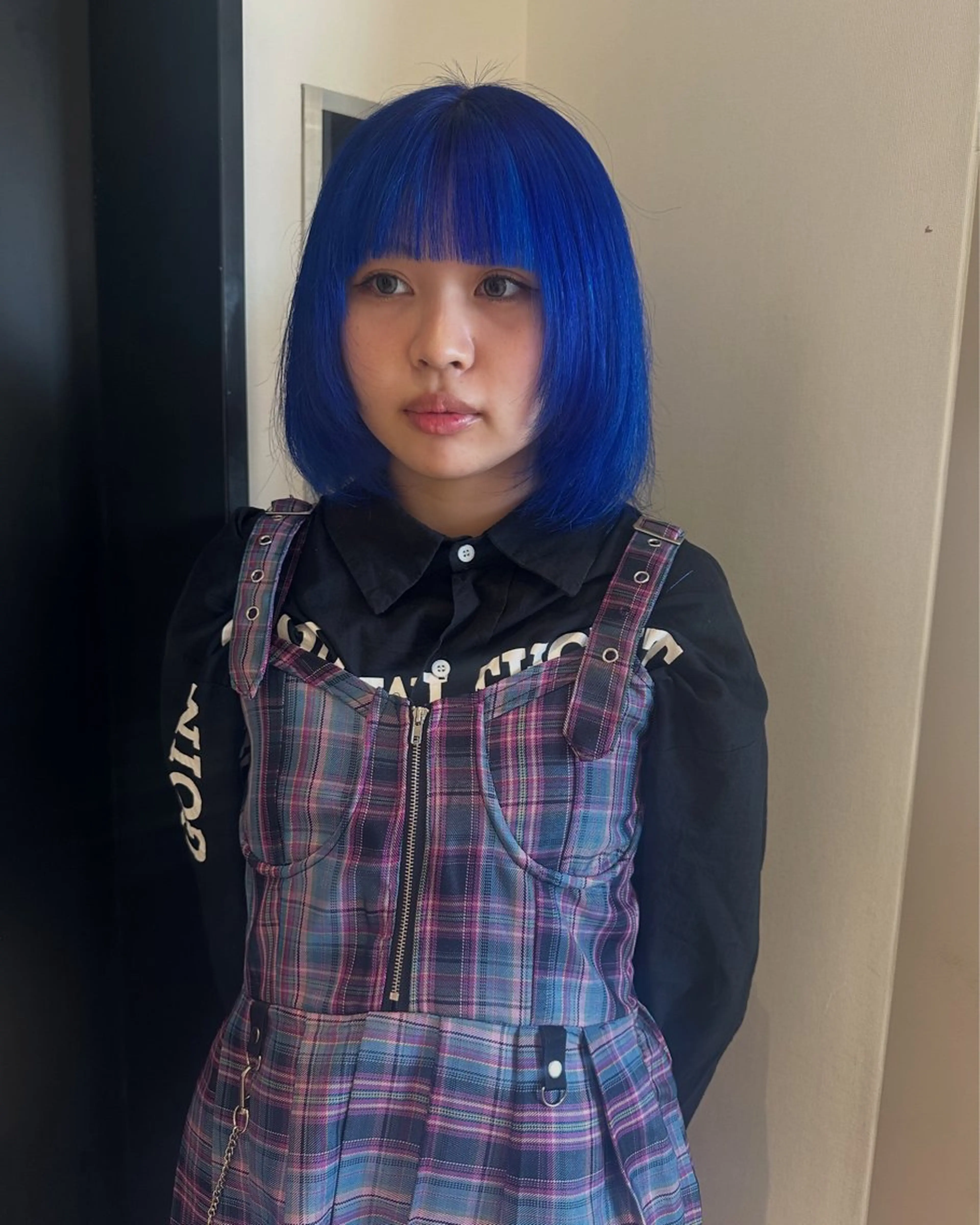 ショート ヘアカラー Maria 梅田/デザインカラーのヘアスタイル