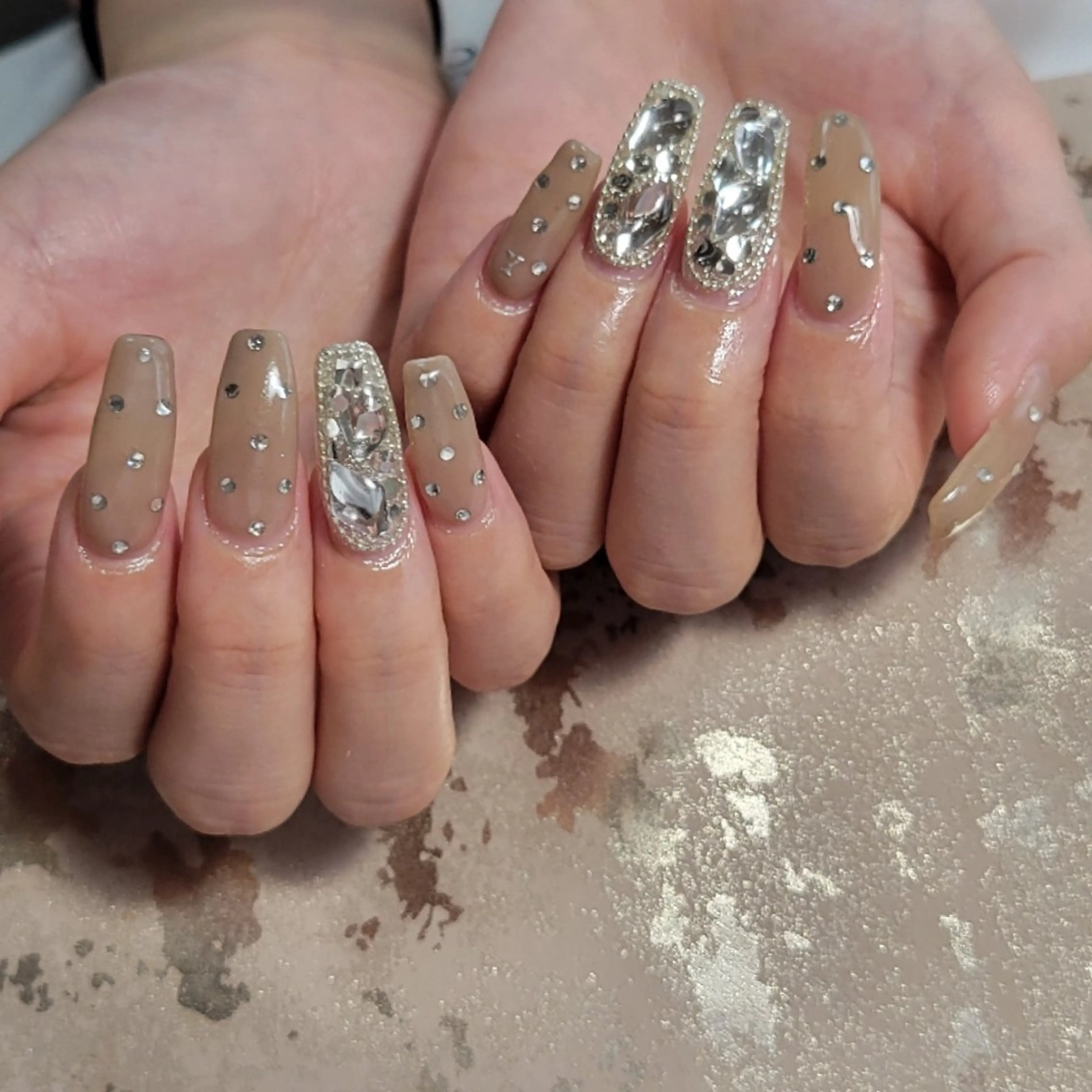 【パラジェル】つけやり放題☆お持ち込みデザイン大歓迎!(オフ無料)の写真