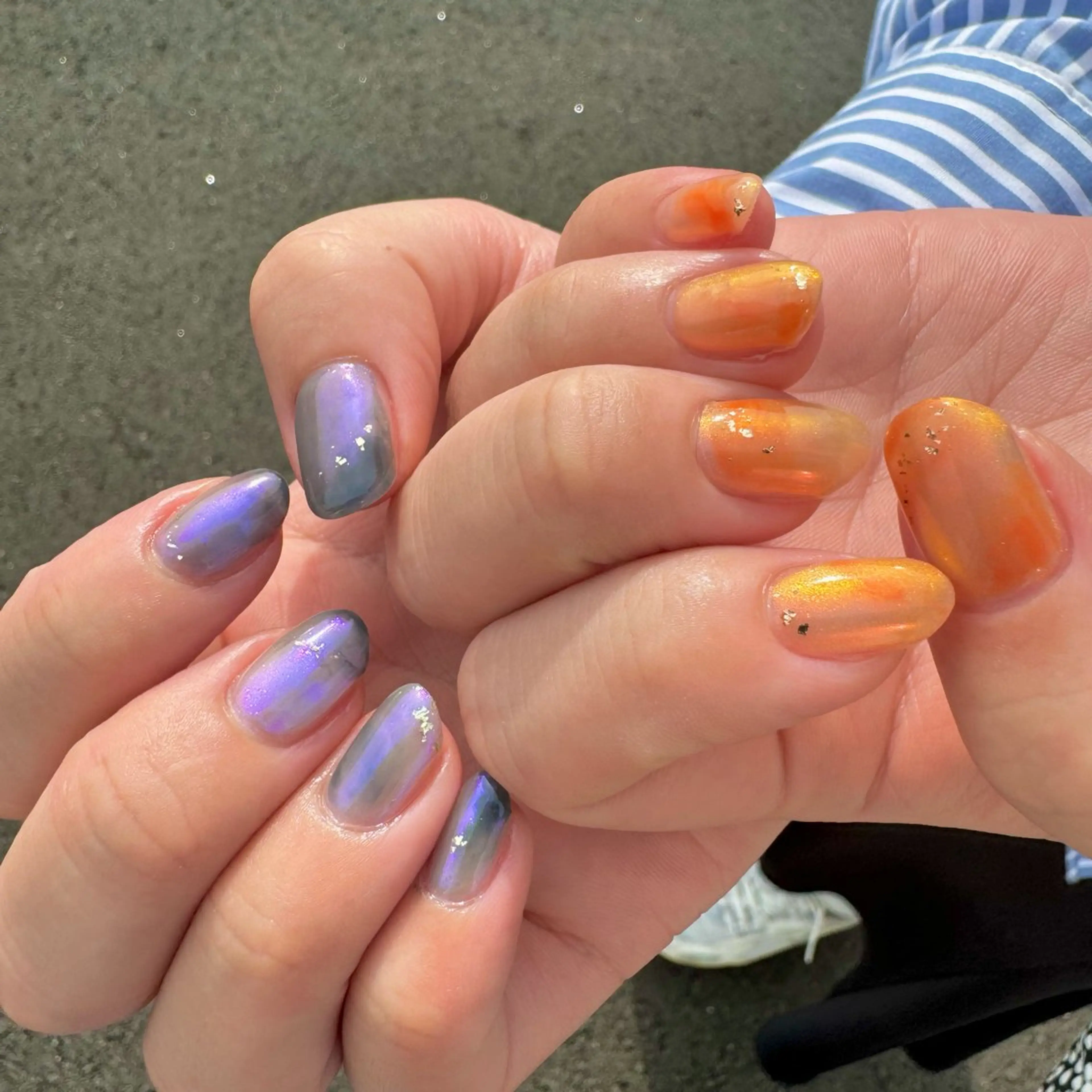 ネイル ニュアンスネイル Nail Sant Esperanza by SALON DE やす所属・Sant Esperanzaのネイルデザイン