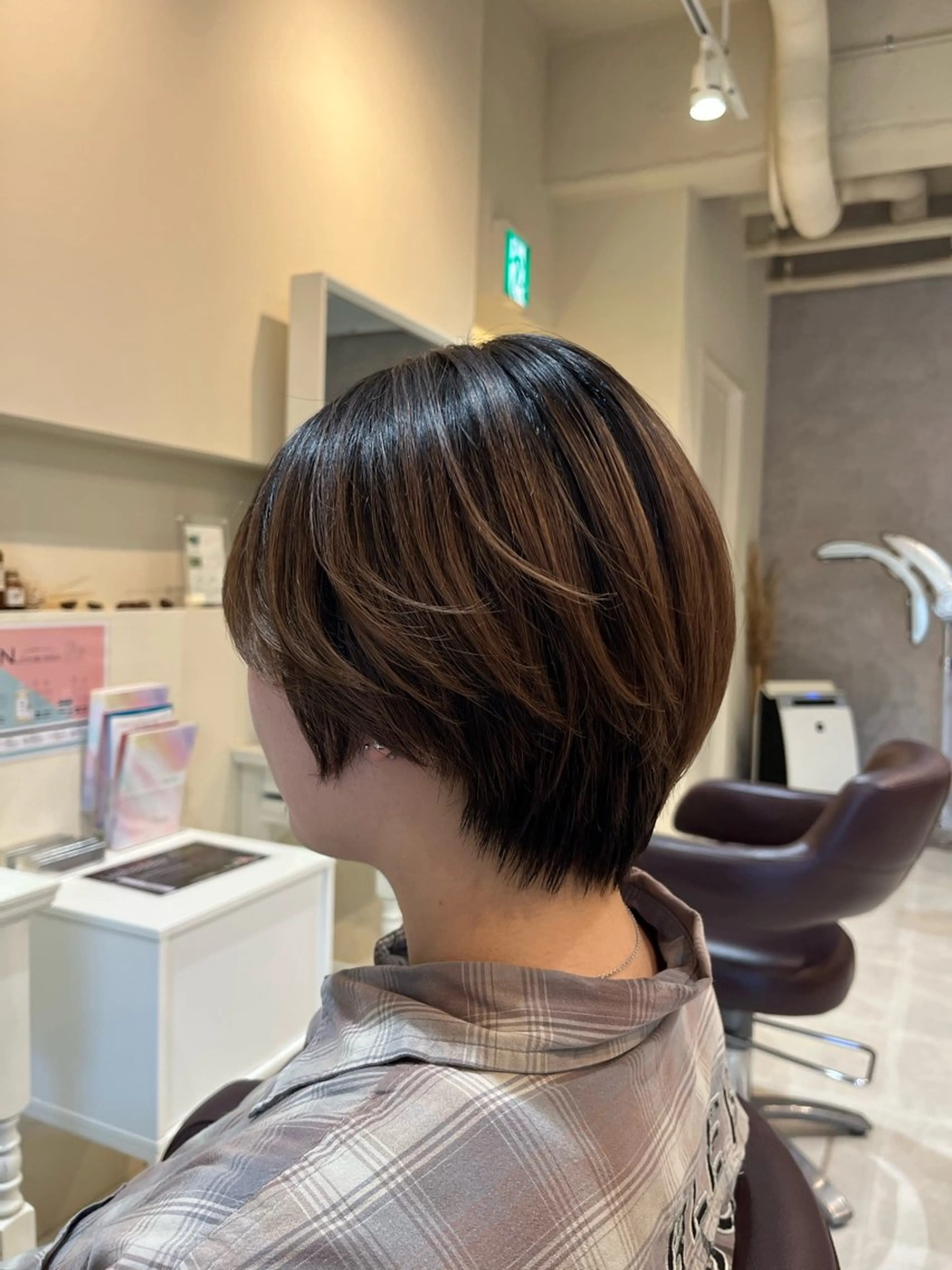 ミディアム ショートボブ ボブ mulum所属・髪質改善/艶髪/韓国 ヘア[マンツーマン]のヘアスタイル