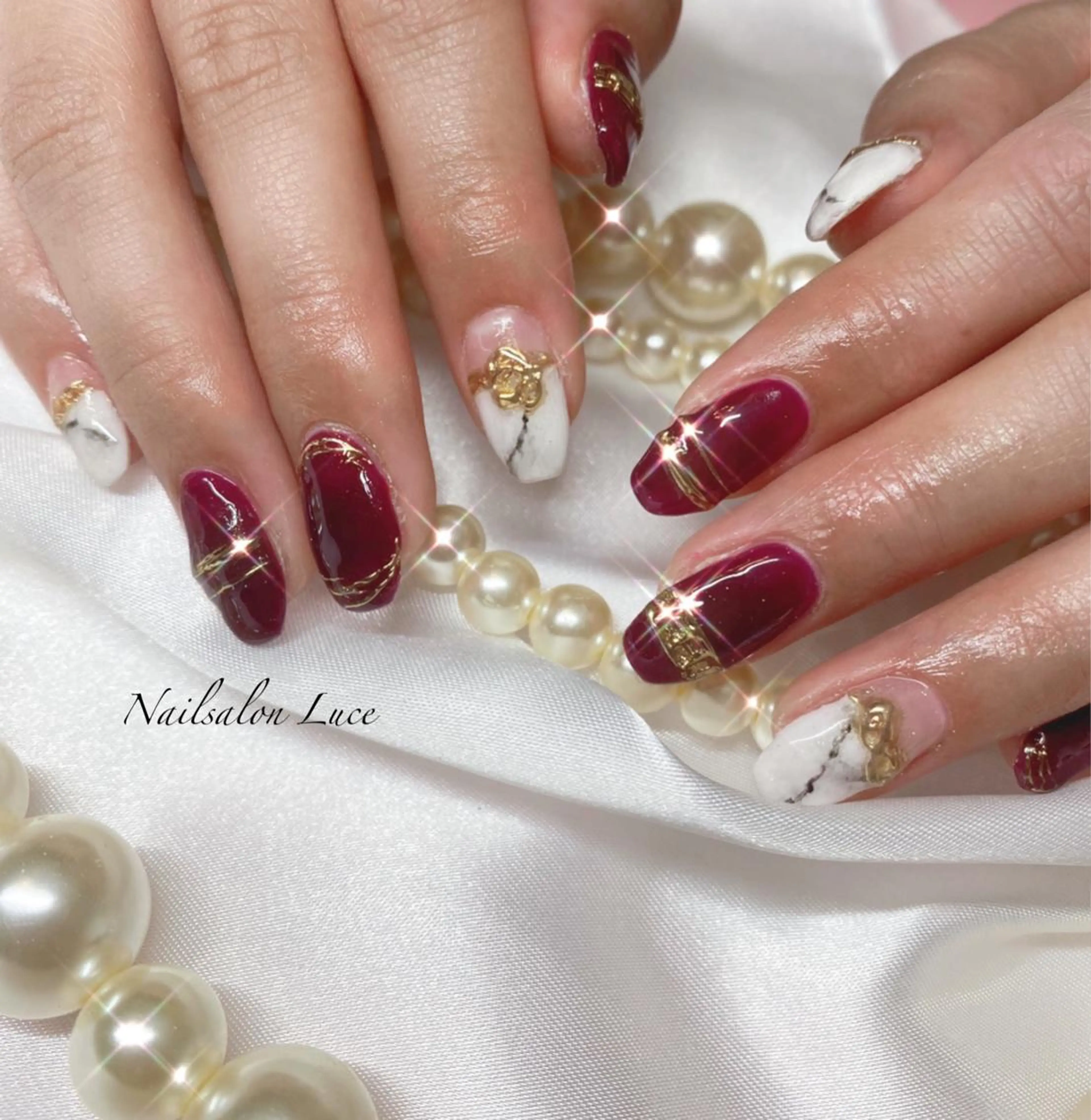 ネイル ジェルネイル ワンカラーネイル ネイル& 脱毛サロン　Lのマツエク・マツパデザイン