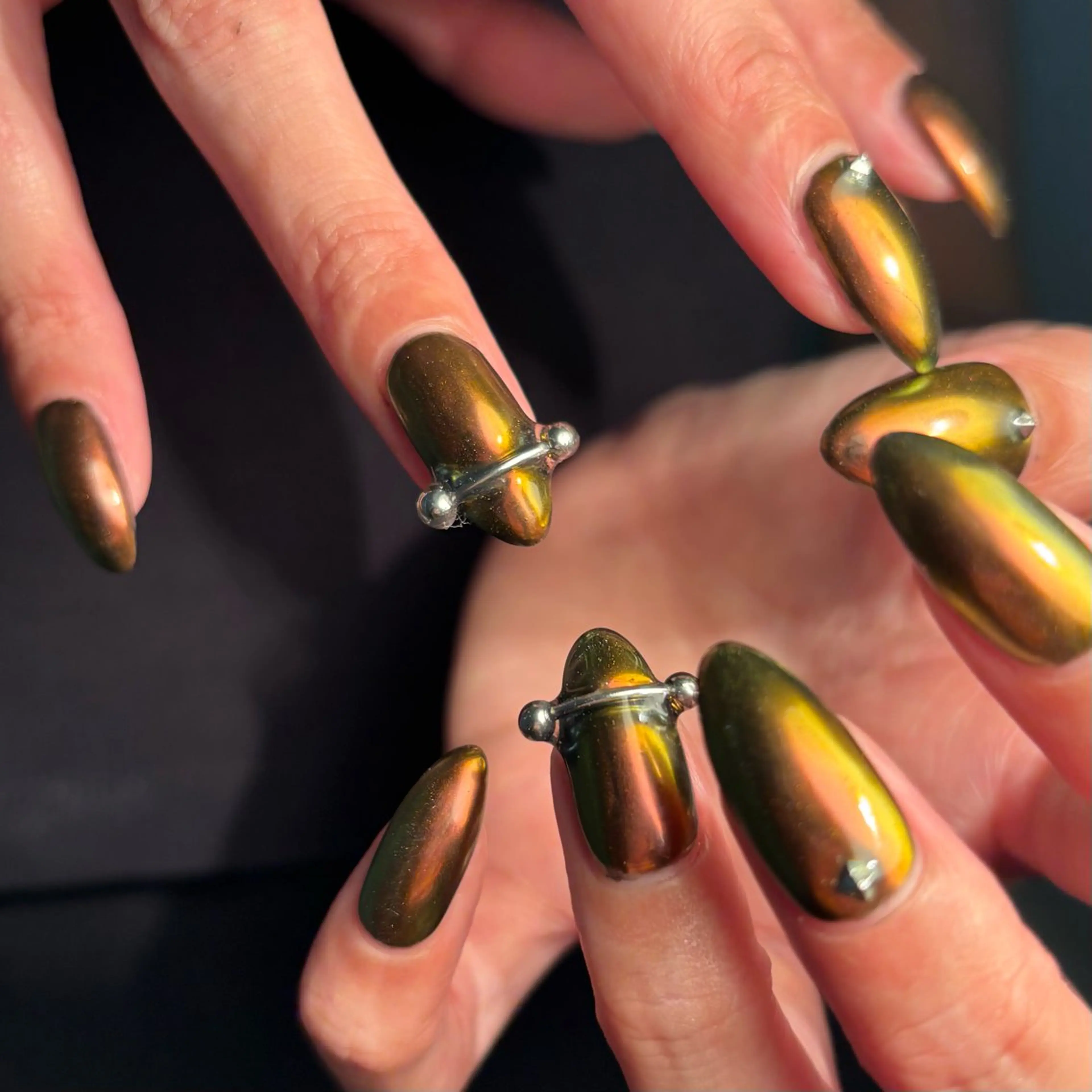 ネイル ハンドネイル 【orchid】 Hitomiのネイルデザイン