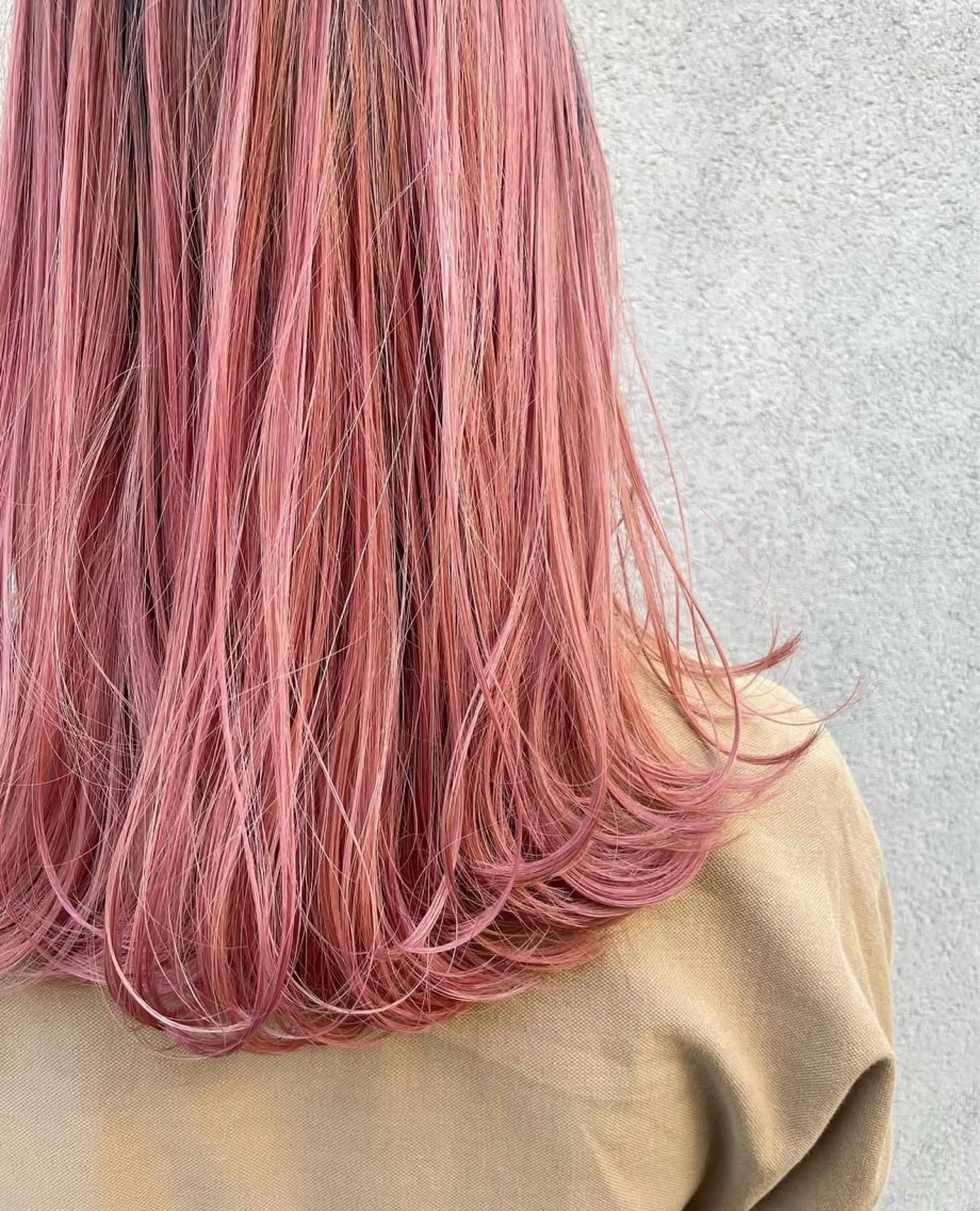 カラー ブリーチ 透明感カラー ラベンダーカラー ピンクカラー ヘアカラー 🎈森田 よう🎈のヘアスタイル