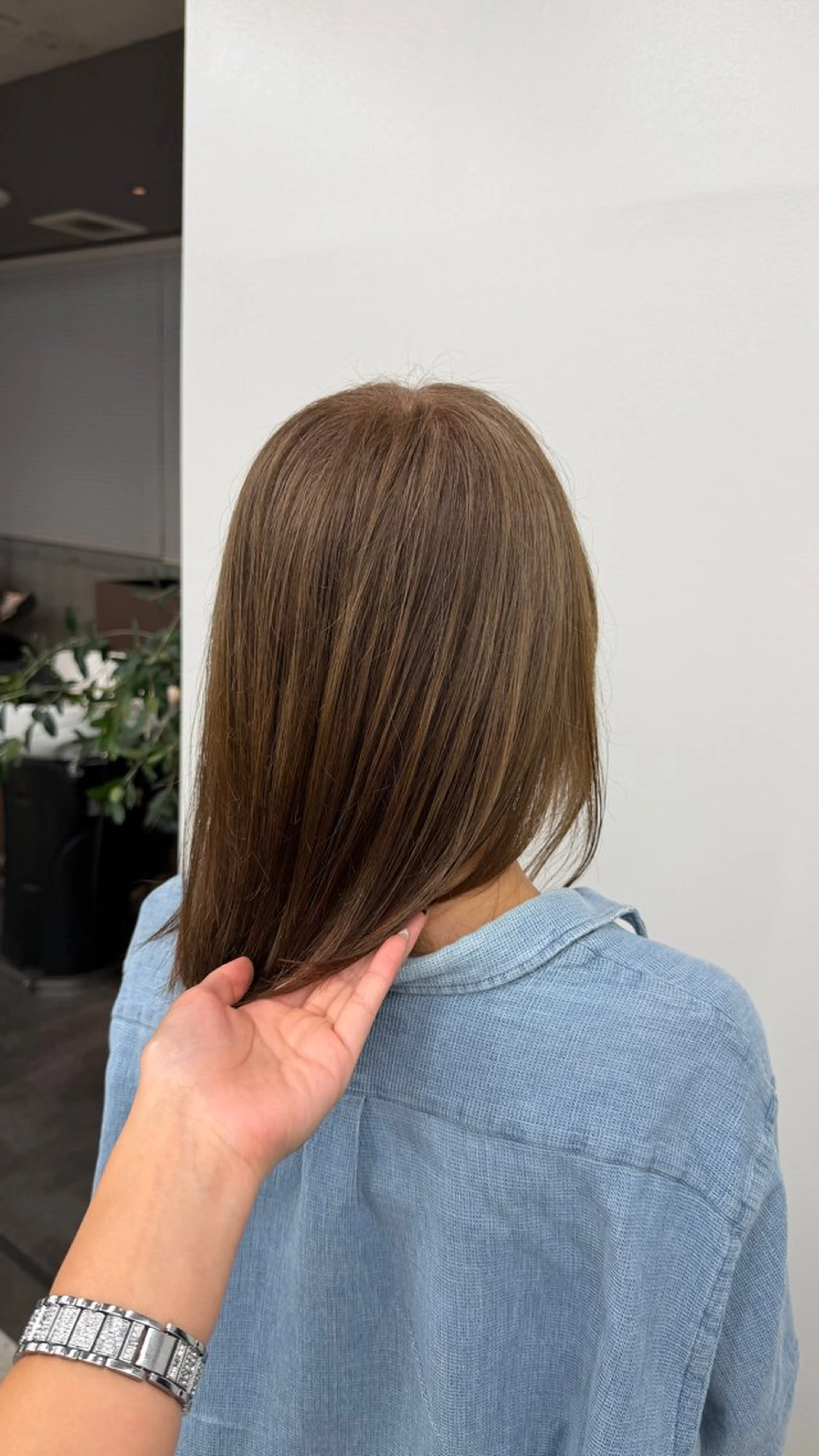 ミディアム カット ヘアカラー トリートメント カラーモデル募集中 🪽naoのヘアスタイル