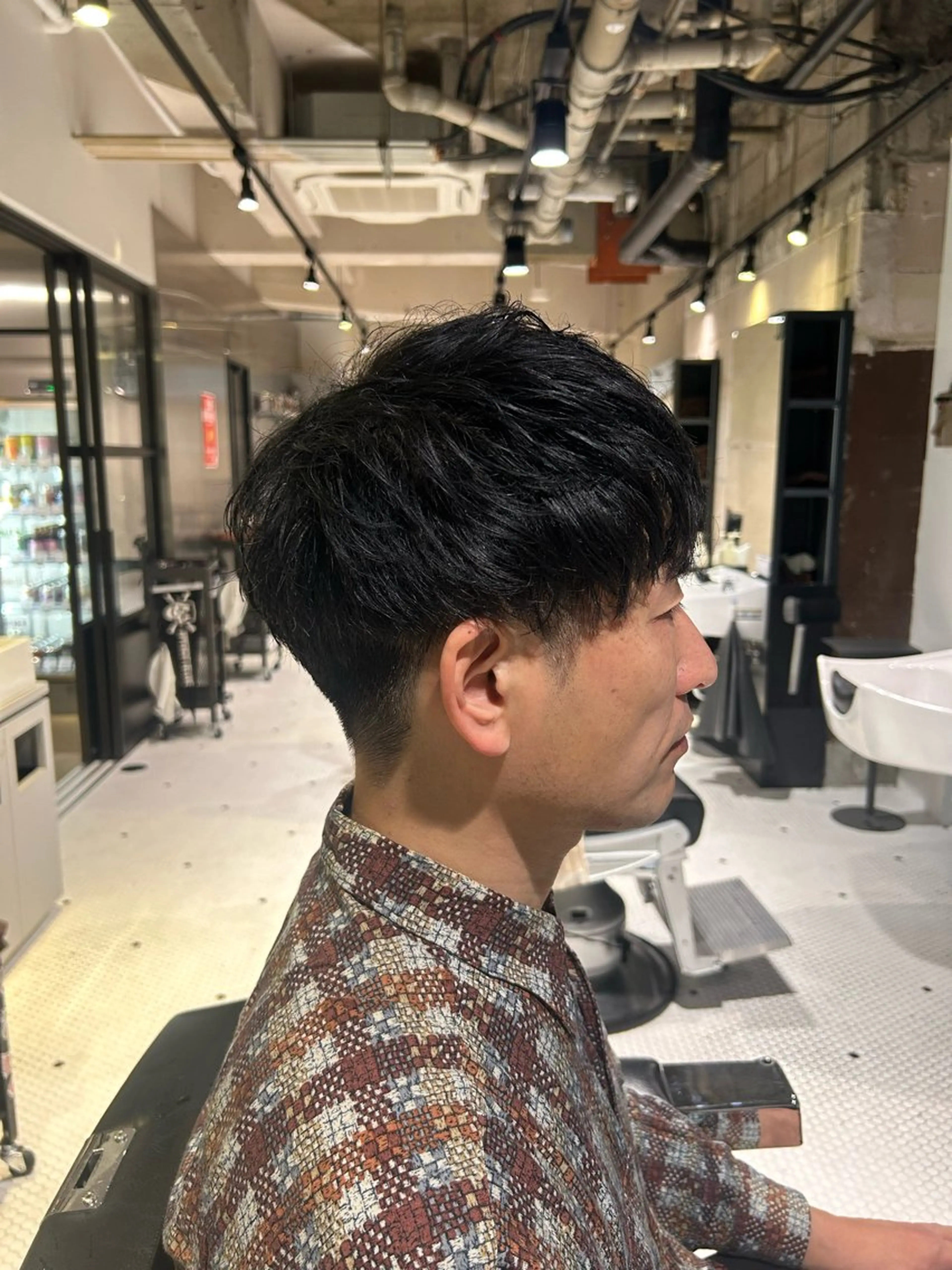 ショート FRANK’S BARBE(E)R THE STAND.所属・飯田橋メンズカット 高橋琴音のヘアスタイル