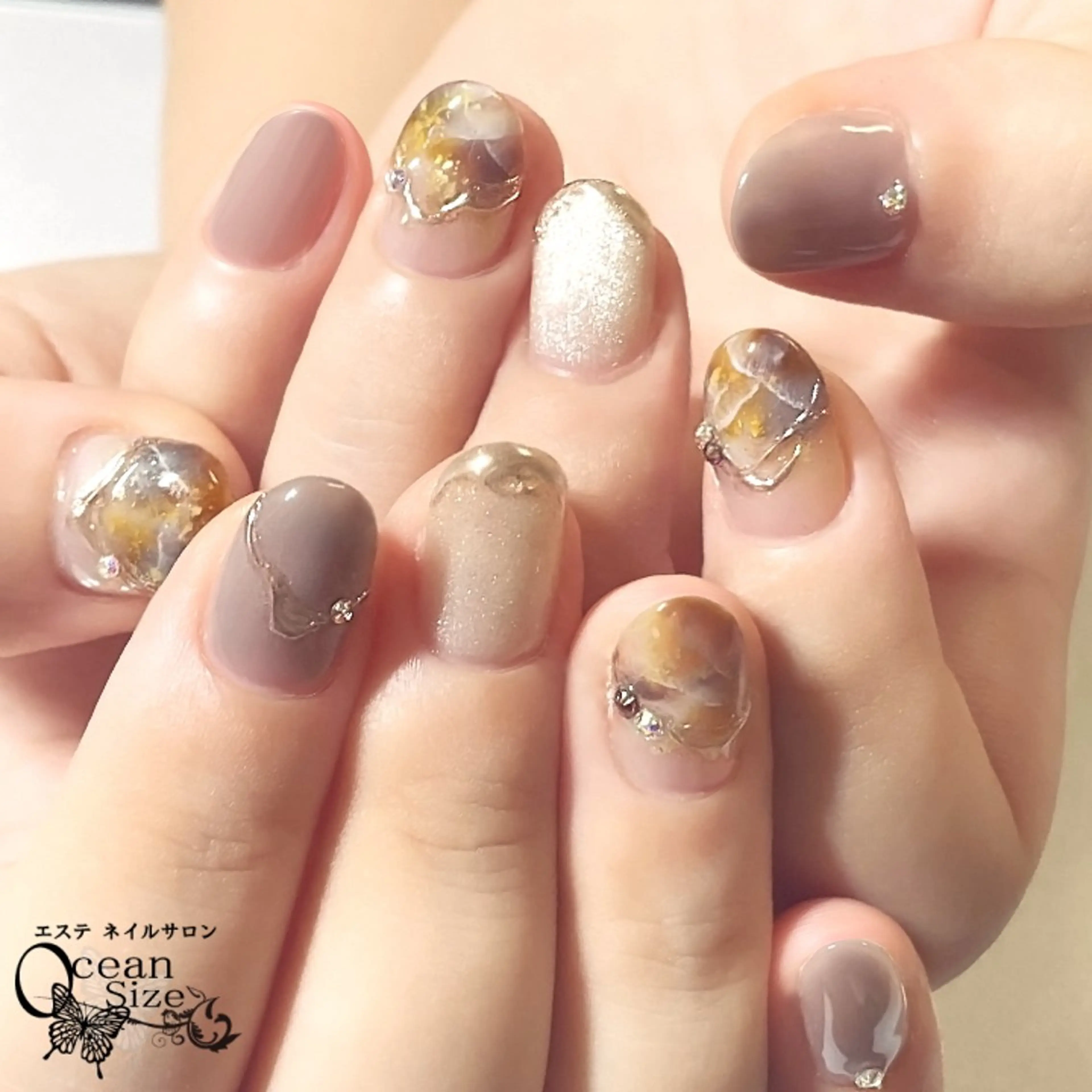 ネイル ハンドネイル 宮森 貴子のネイルデザイン