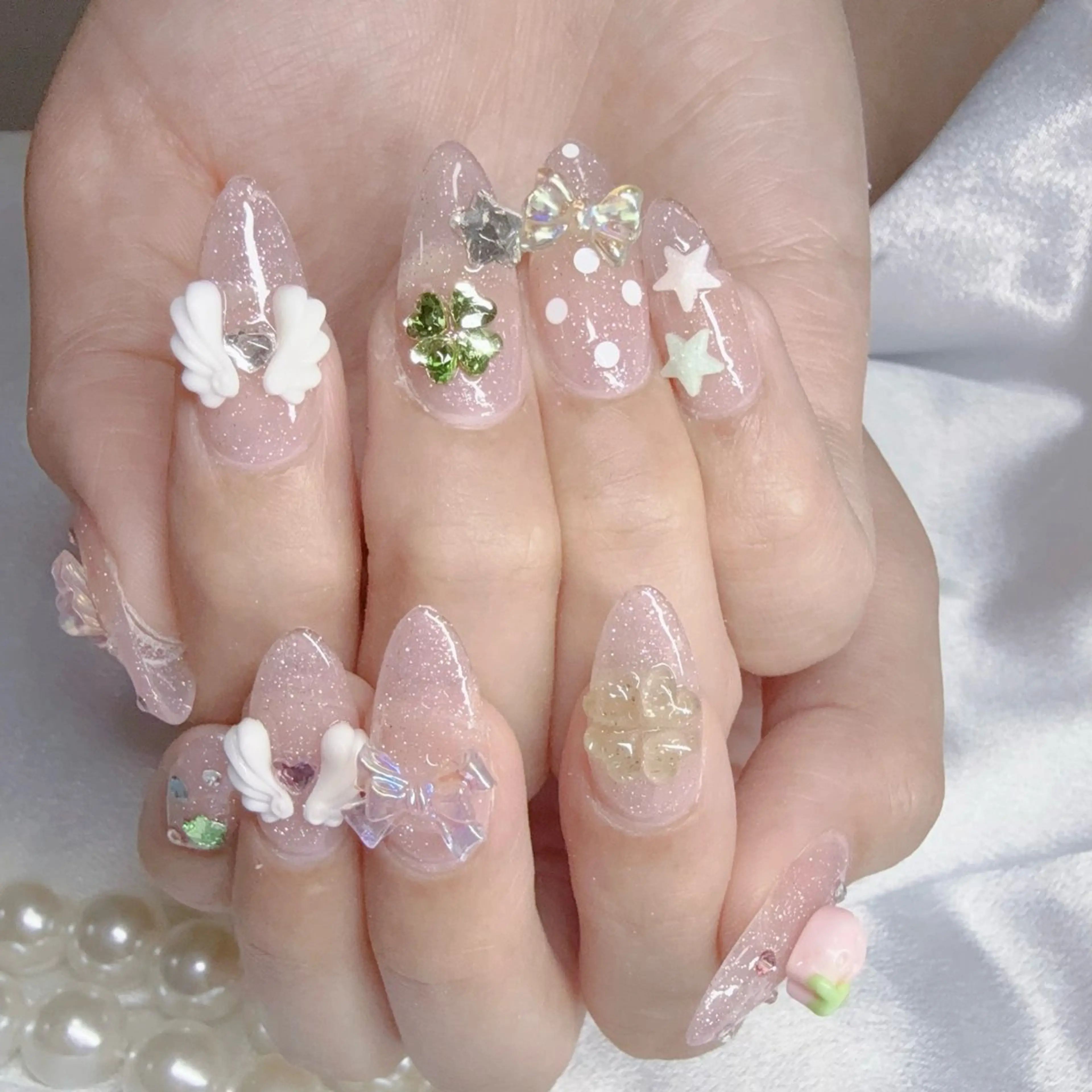 ネイル ハンドネイル 長さだし専門Minami所属・MN Nail salonのネイルデザイン