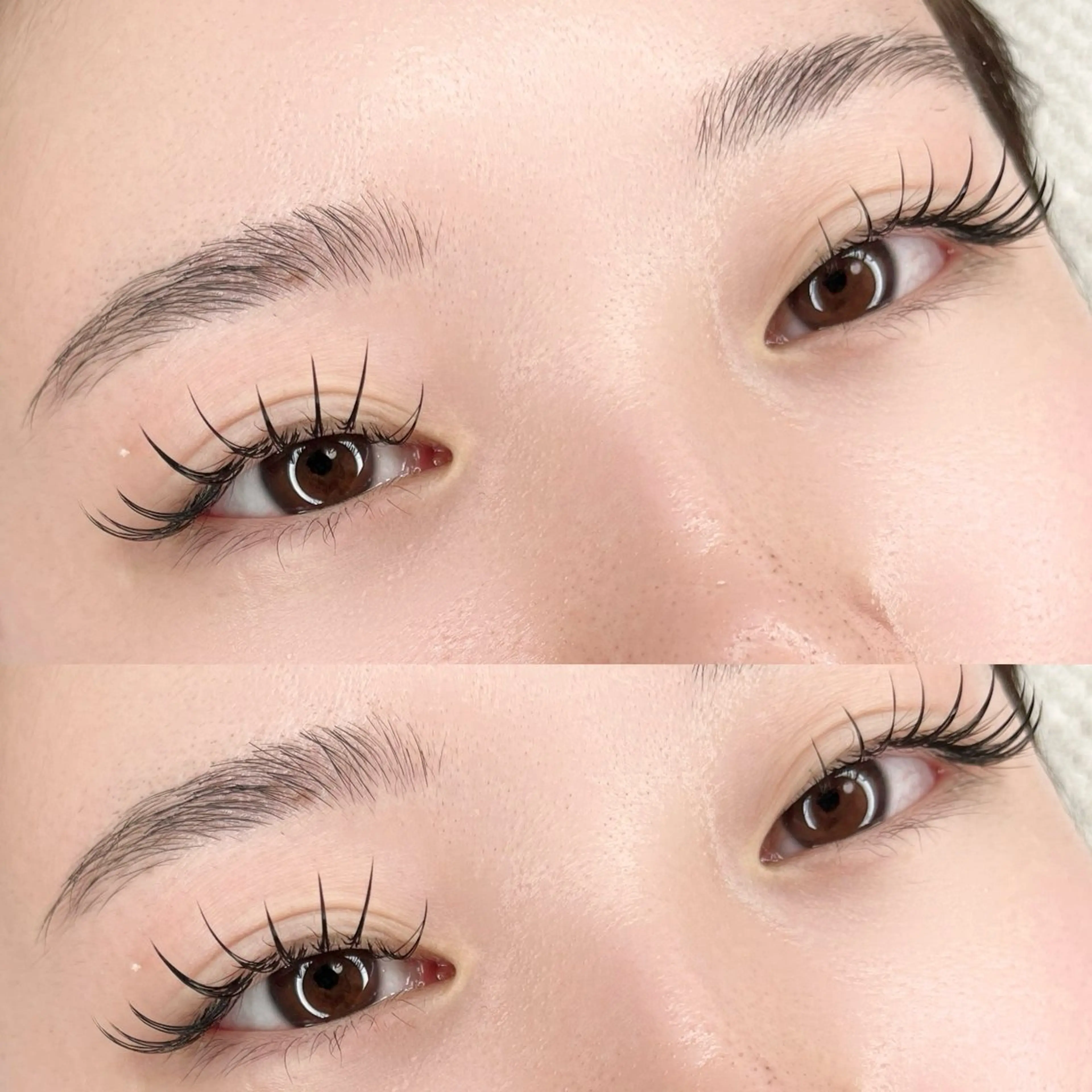 マツエク・マツパ 束感まつ毛 フラットラッシュ マツエク yurim  nail&eyelash所属・iguchi midoriのマツエク・マツパデザイン