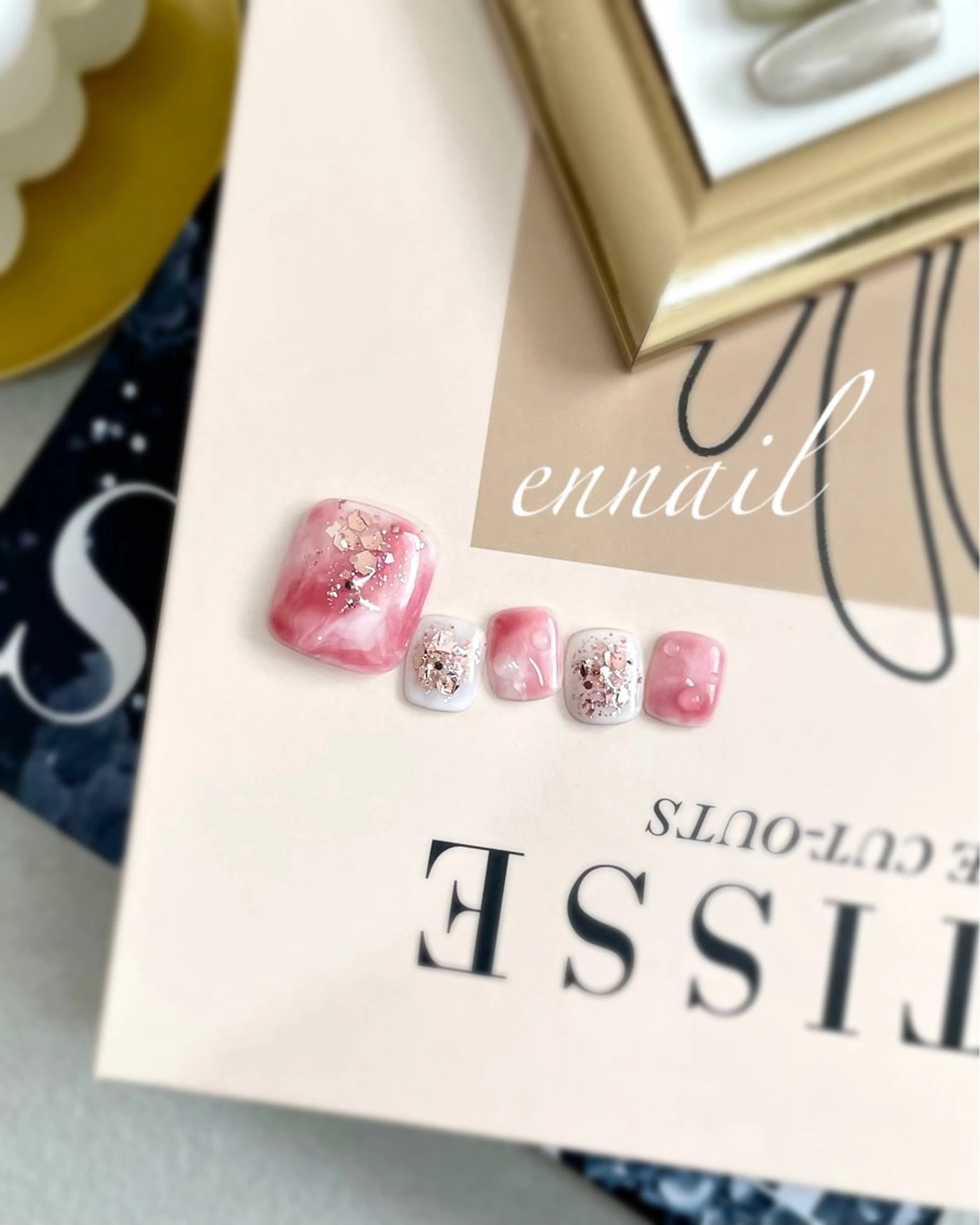 ネイル フットネイル en nail  心斎橋のネイルデザイン