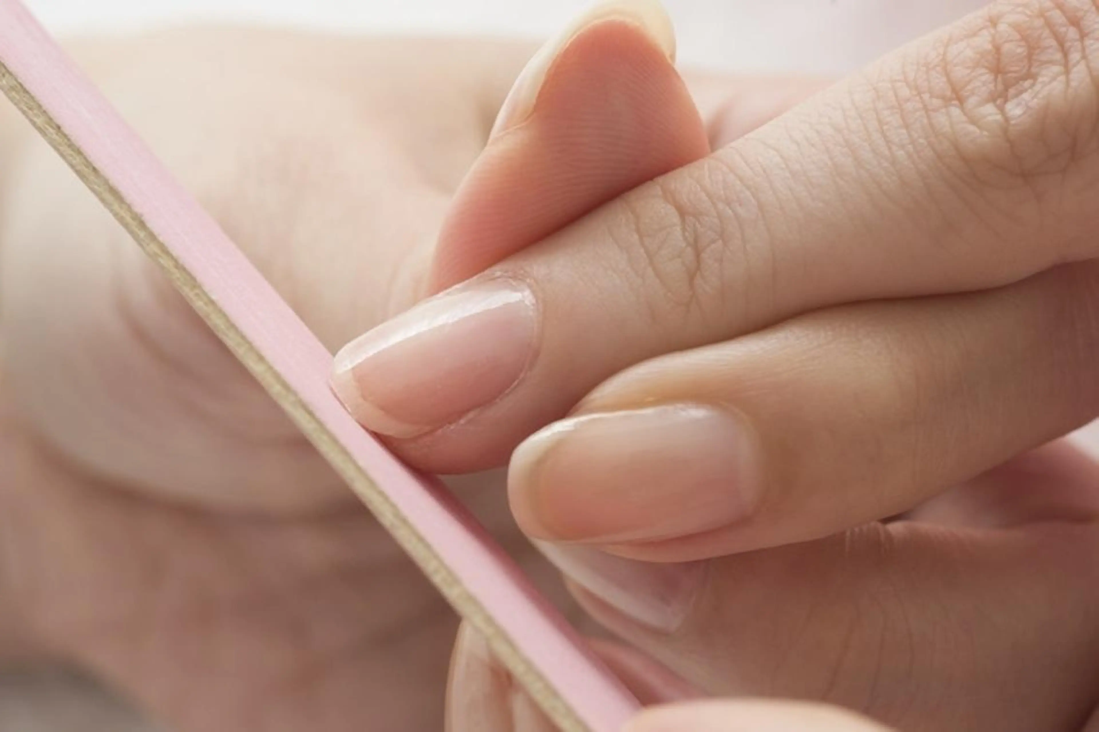 オフ無料⭕リピーター様。深爪、美爪、育爪クリアネイルコースの写真