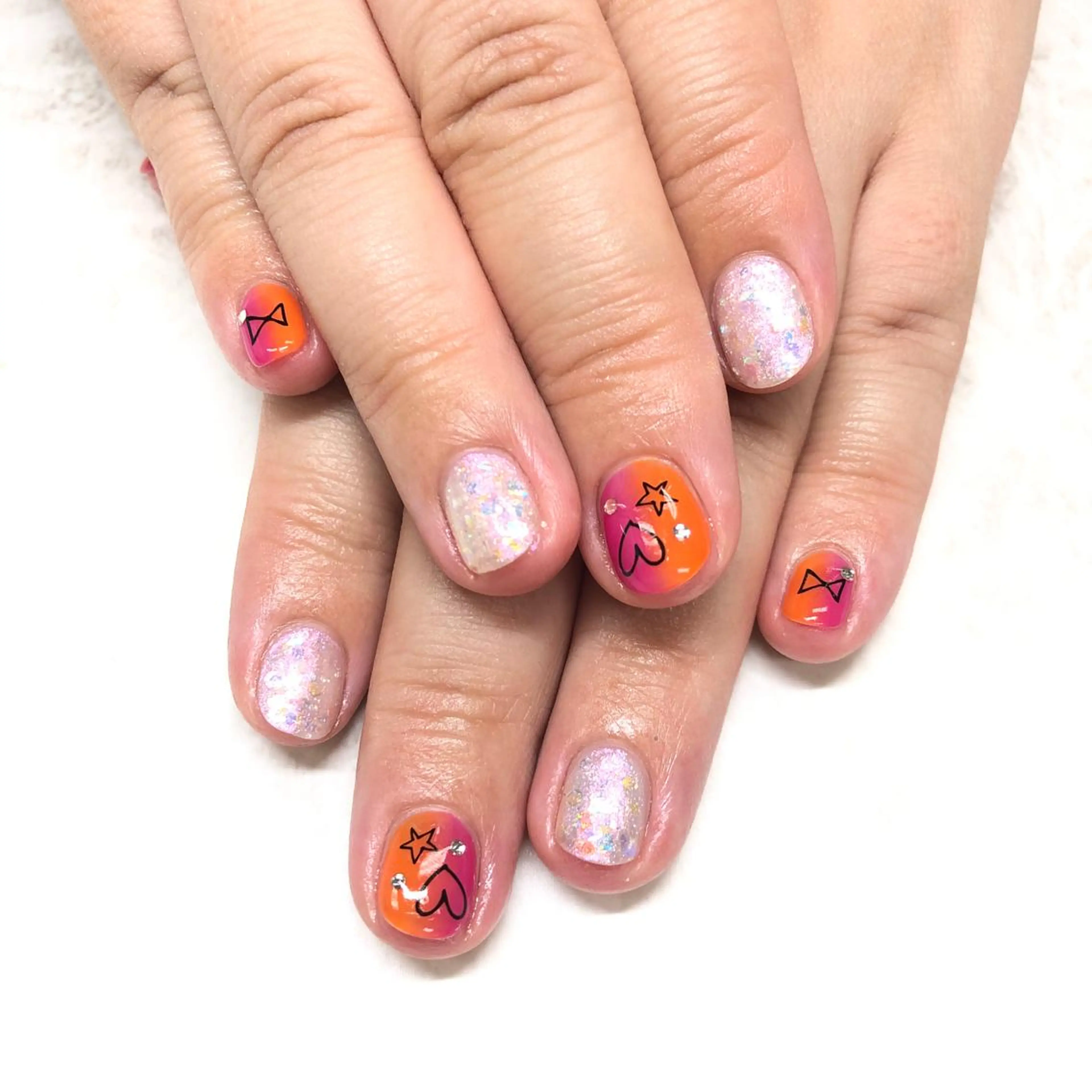 ネイル グラデーション ユリシスネイル 担当近藤のネイルデザイン