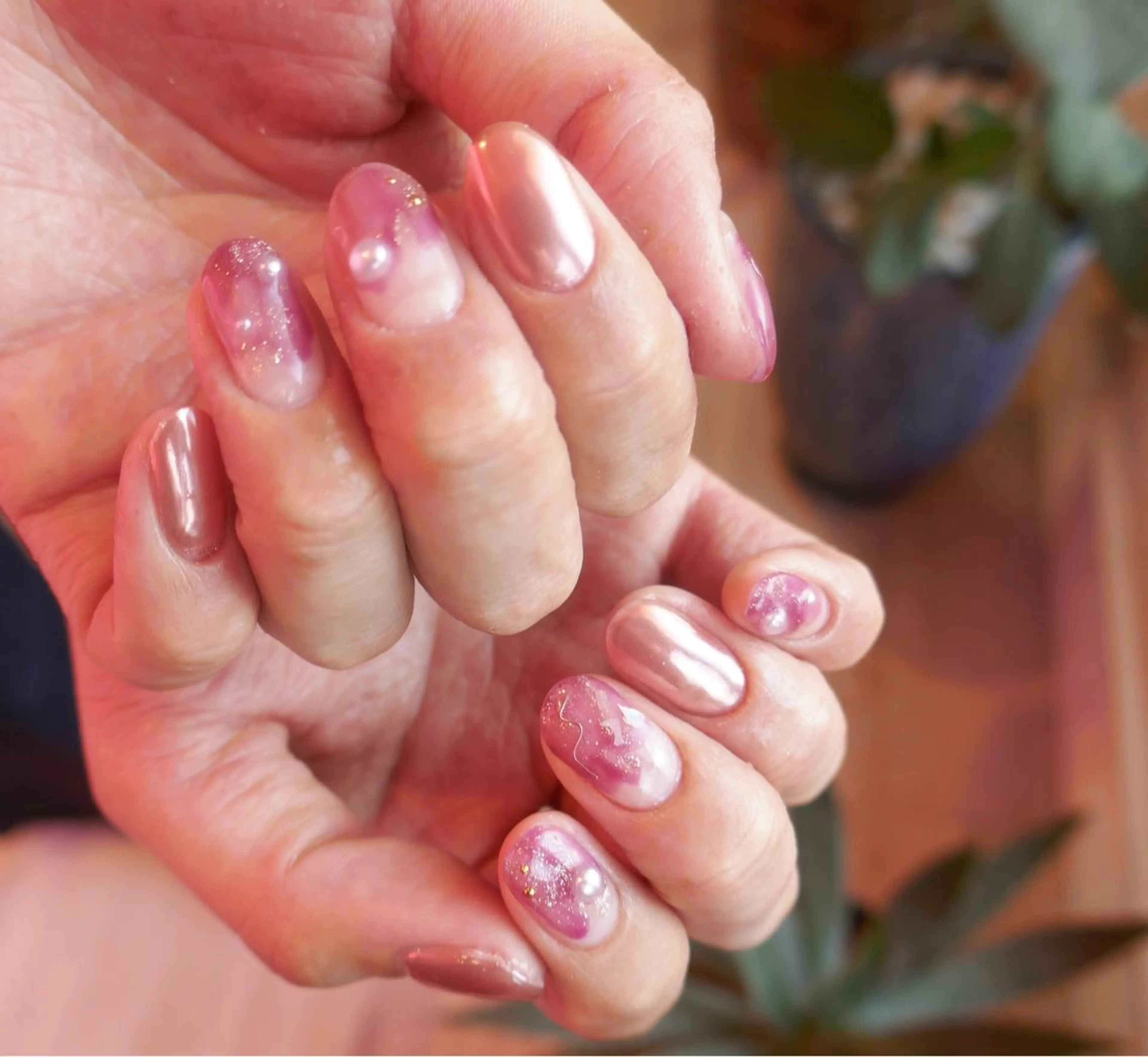 ネイル revia所属・ERI Nailistのネイルデザイン