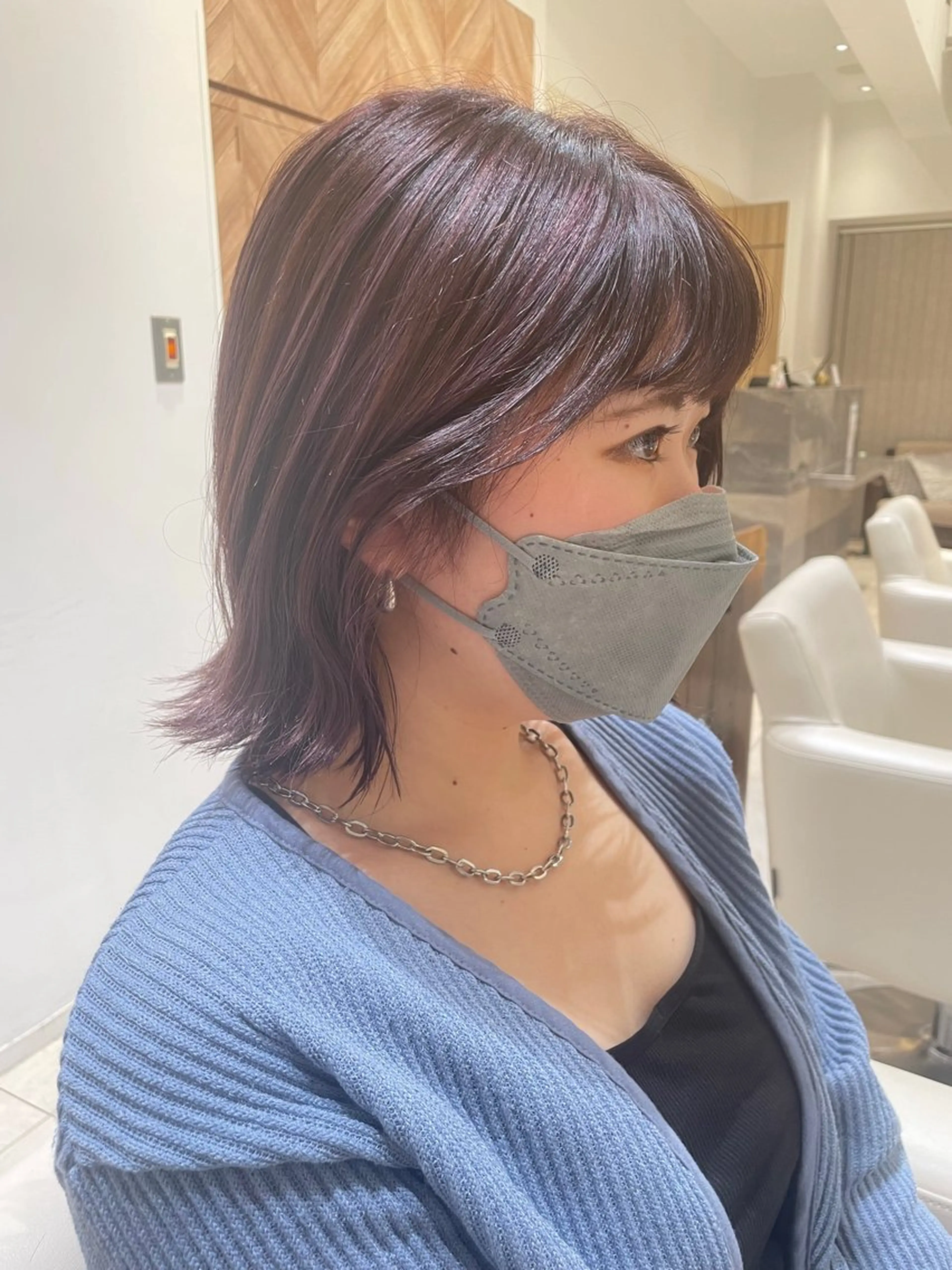 ショート カット ヘアカラー 小川 朋夏のヘアスタイル