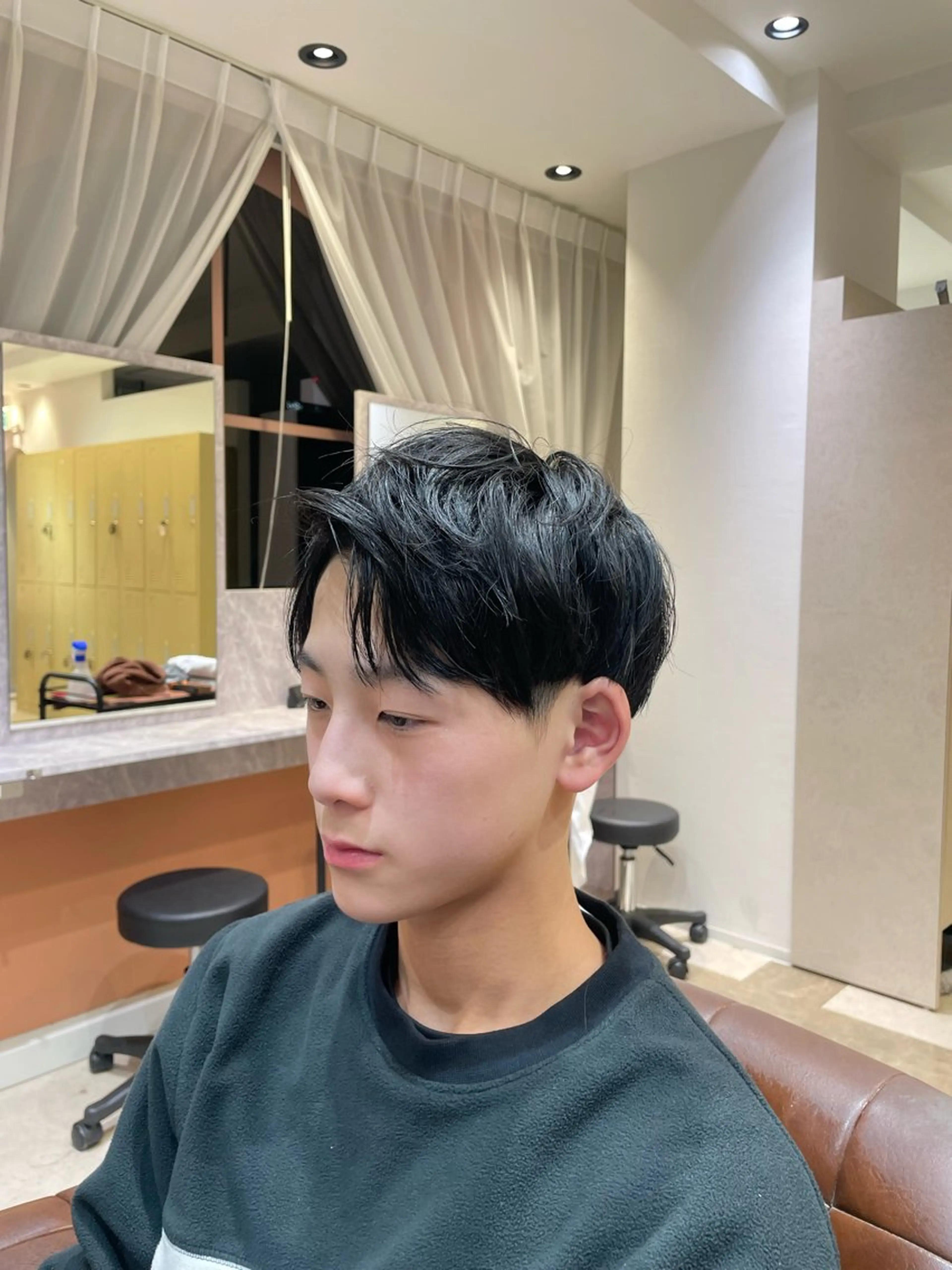 ショート メンズ acroあべの店所属・🧸顔周りカット /透明感🎀のヘアスタイル