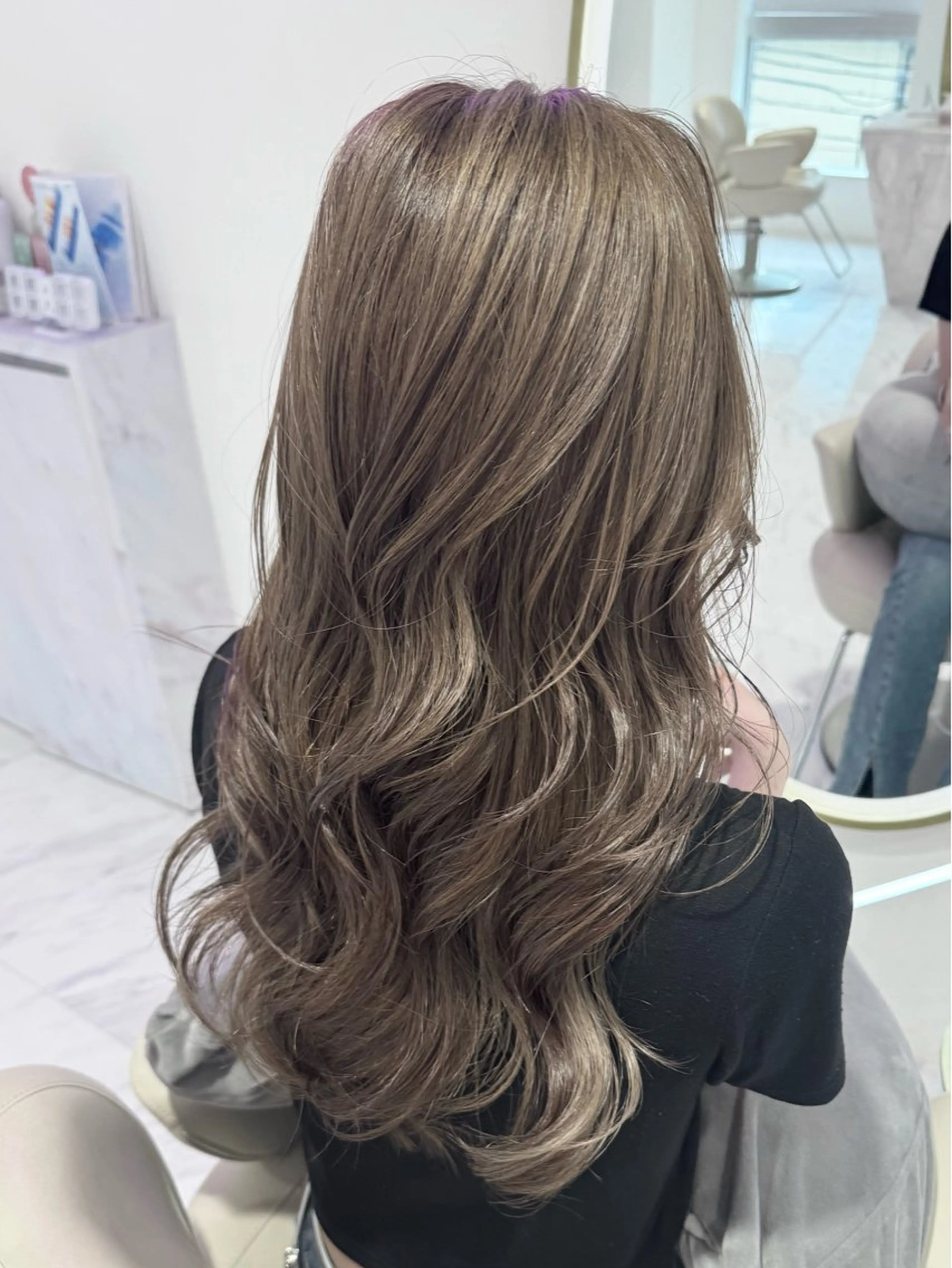 ロング カラー カット ヘアカラー 🌺KYOKA/マツ エク/レイヤーカットのヘアスタイル