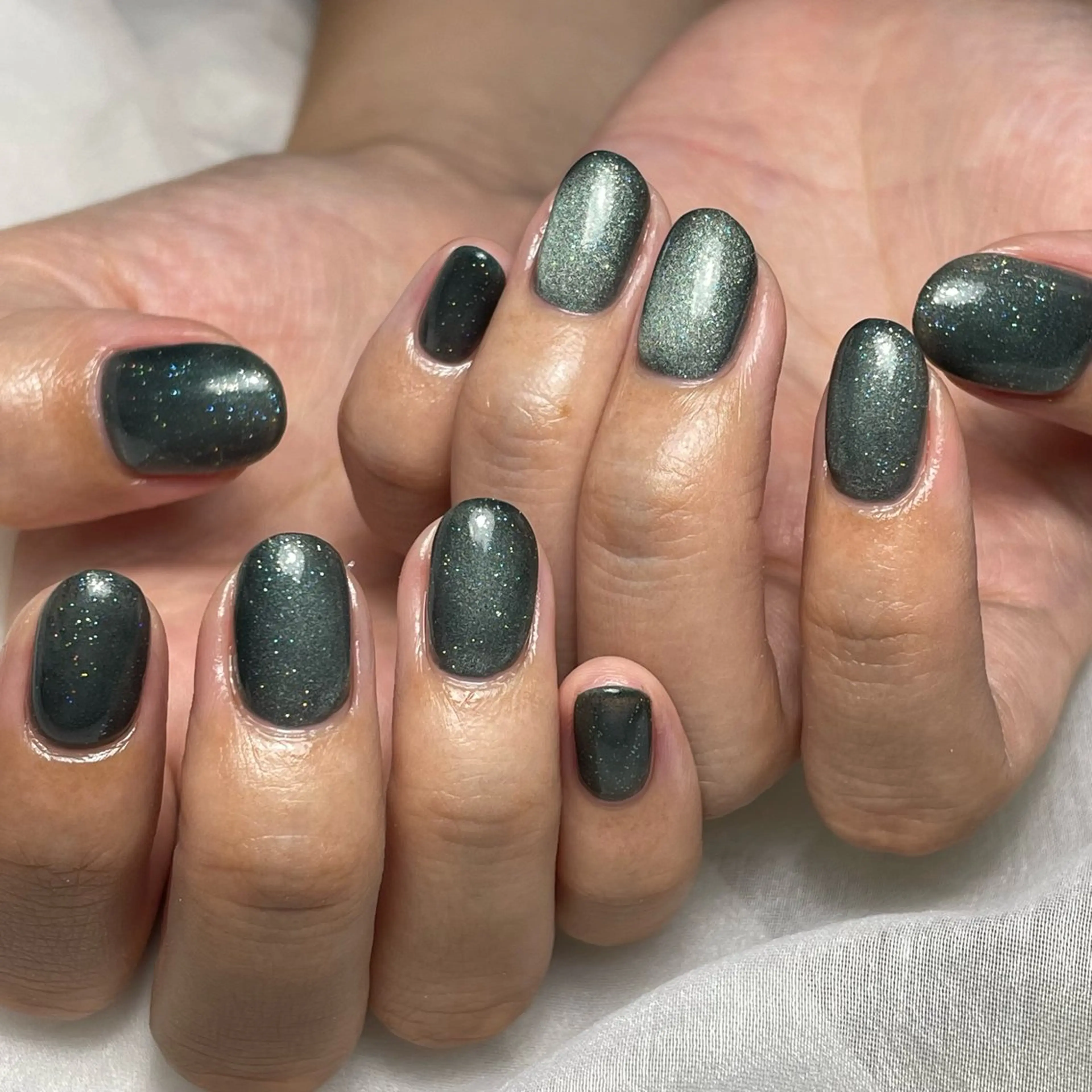 ネイル オーロラネイル マグネットネイル Lavender Beauty所属・Lavender Beauty あやののネイルデザイン