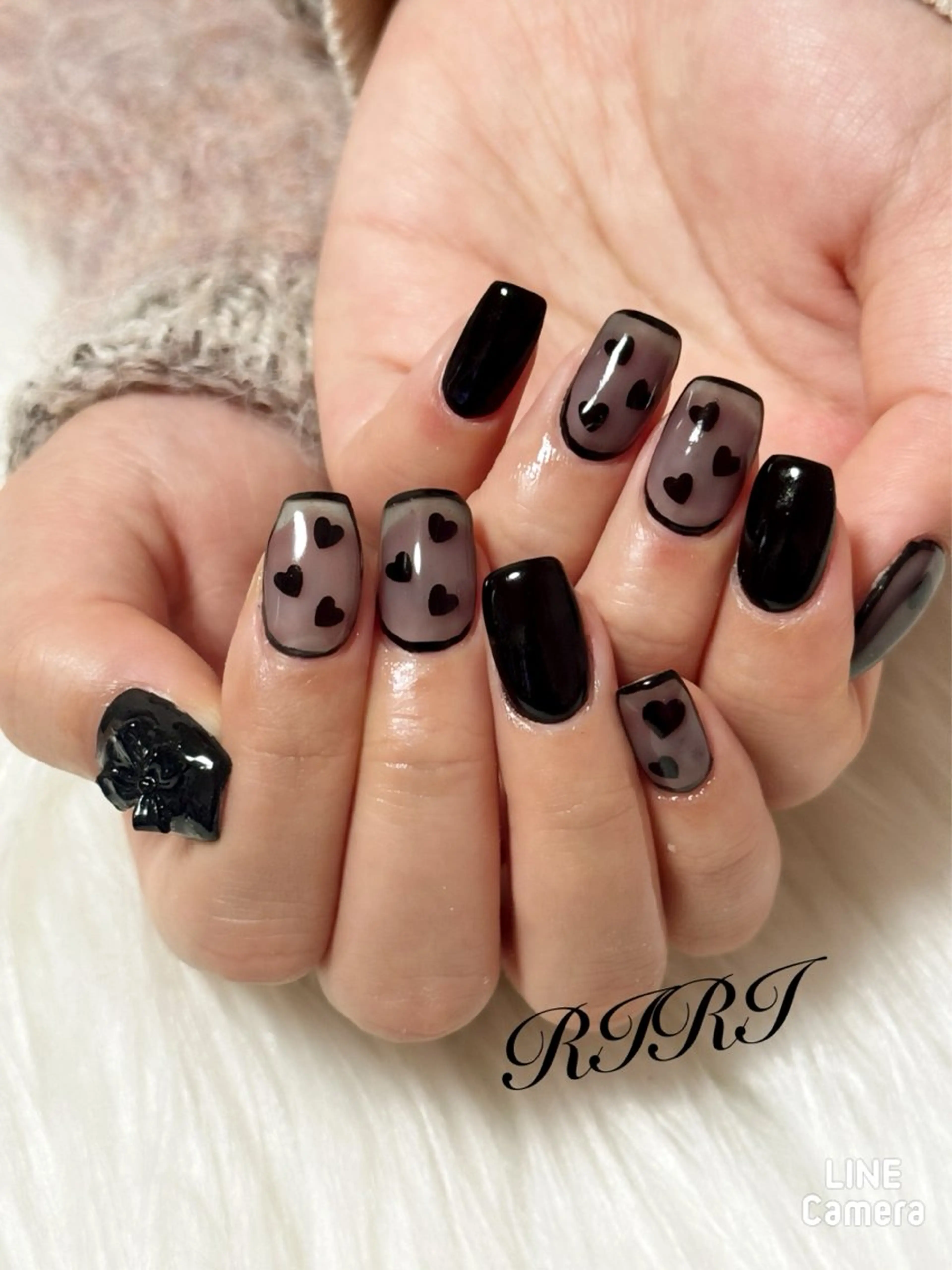 ネイル ハンドネイル riri オーナーのネイルデザイン