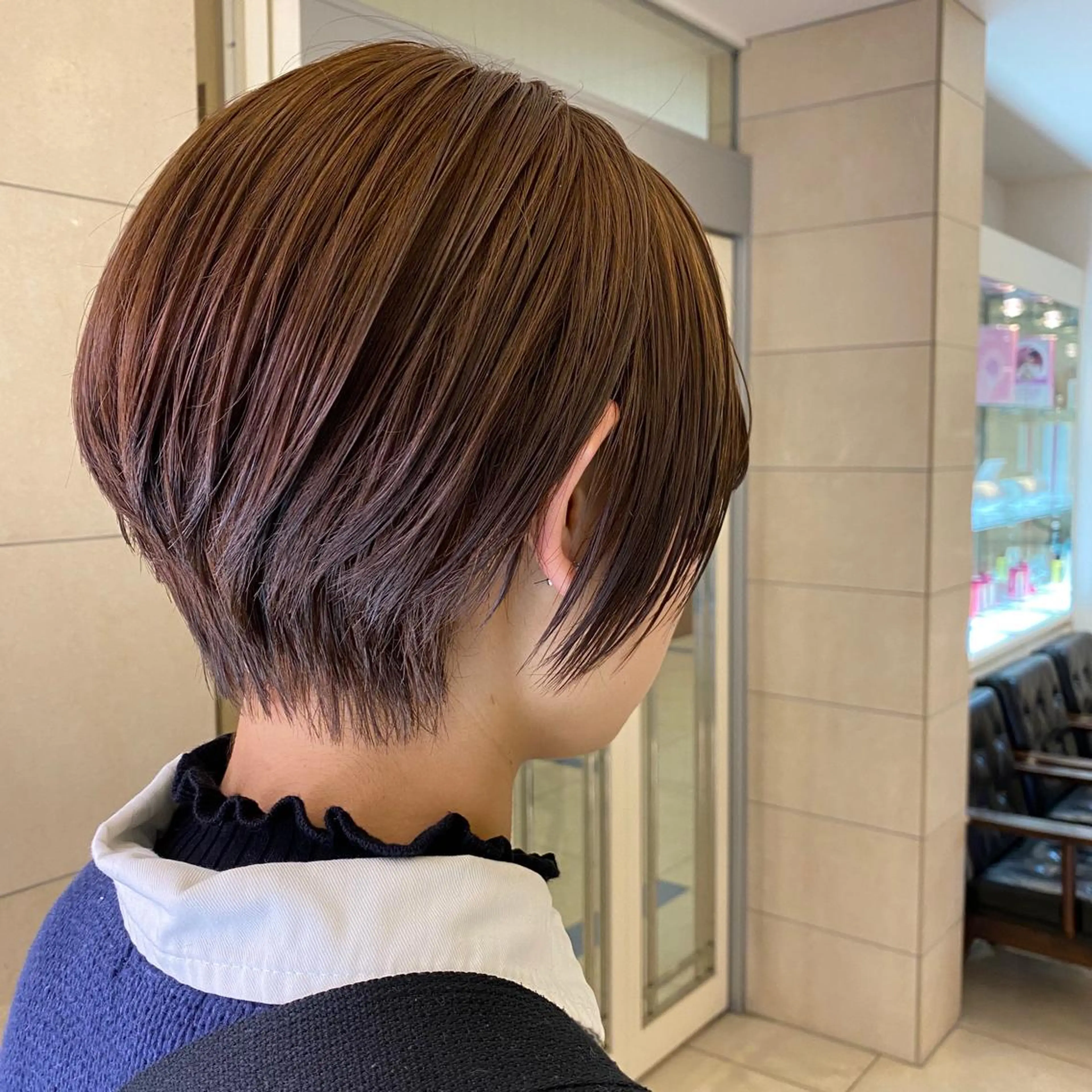 ショート カラー カット ヘアカラー 『髪質改善』服部 隆志のヘアスタイル