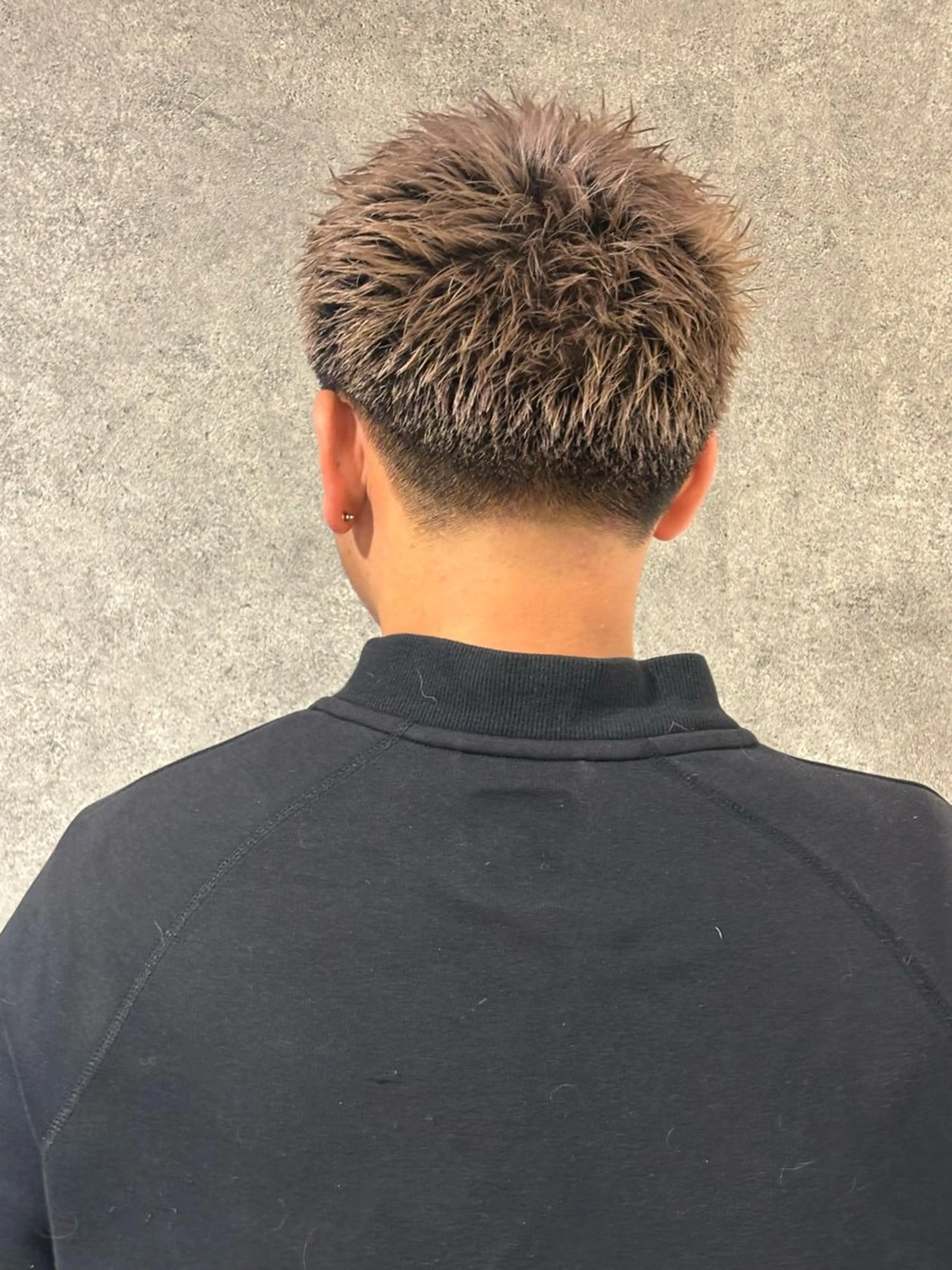 メンズ カット りんと/メンズ特化/ フェード×パーマのヘアスタイル