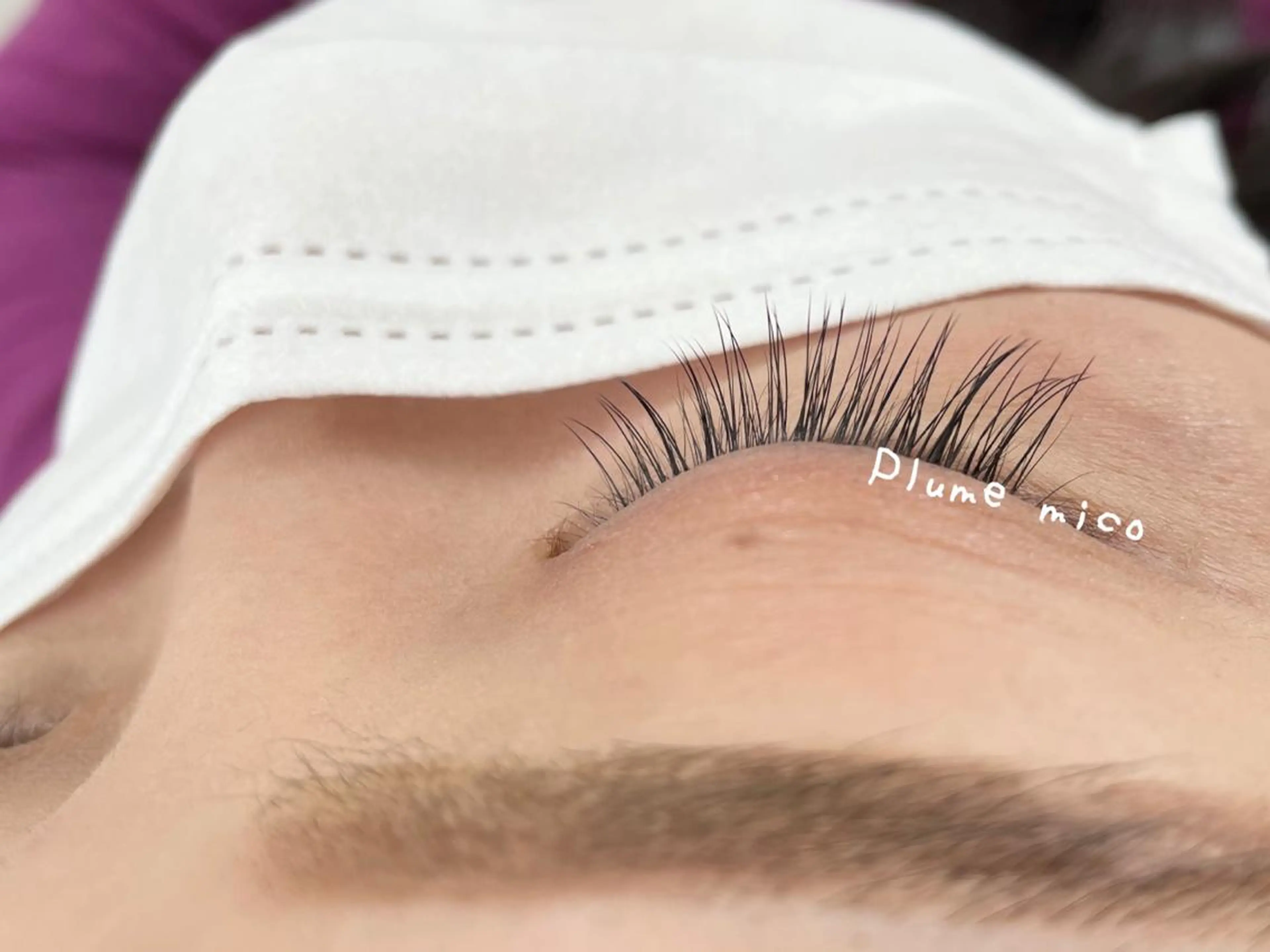 マツエク・マツパ マツエク Plume micoのマツエク・マツパデザイン