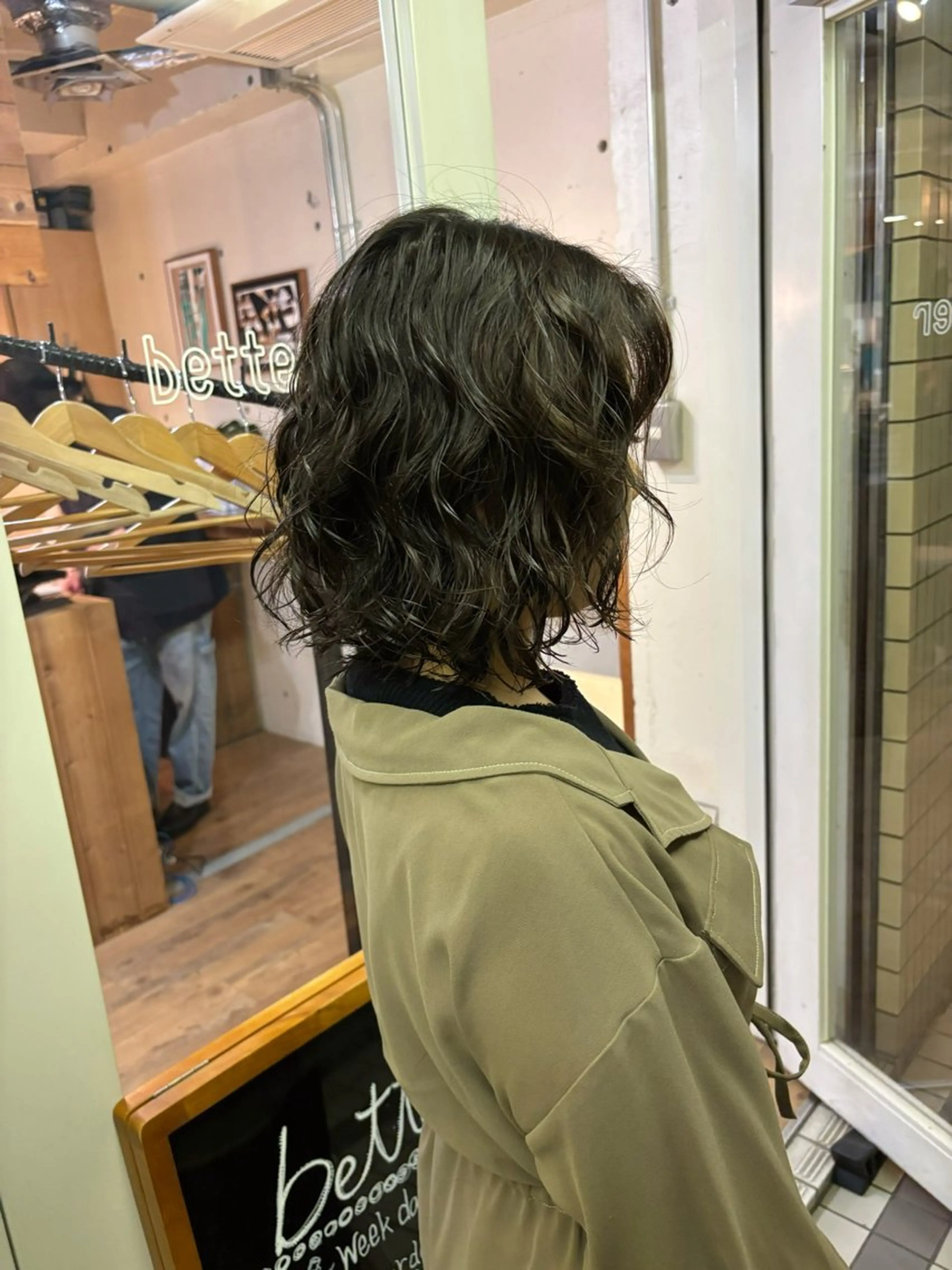 ミディアム パーマ カット パーマ トリートメント kaito パーマ募集！🔵のヘアスタイル