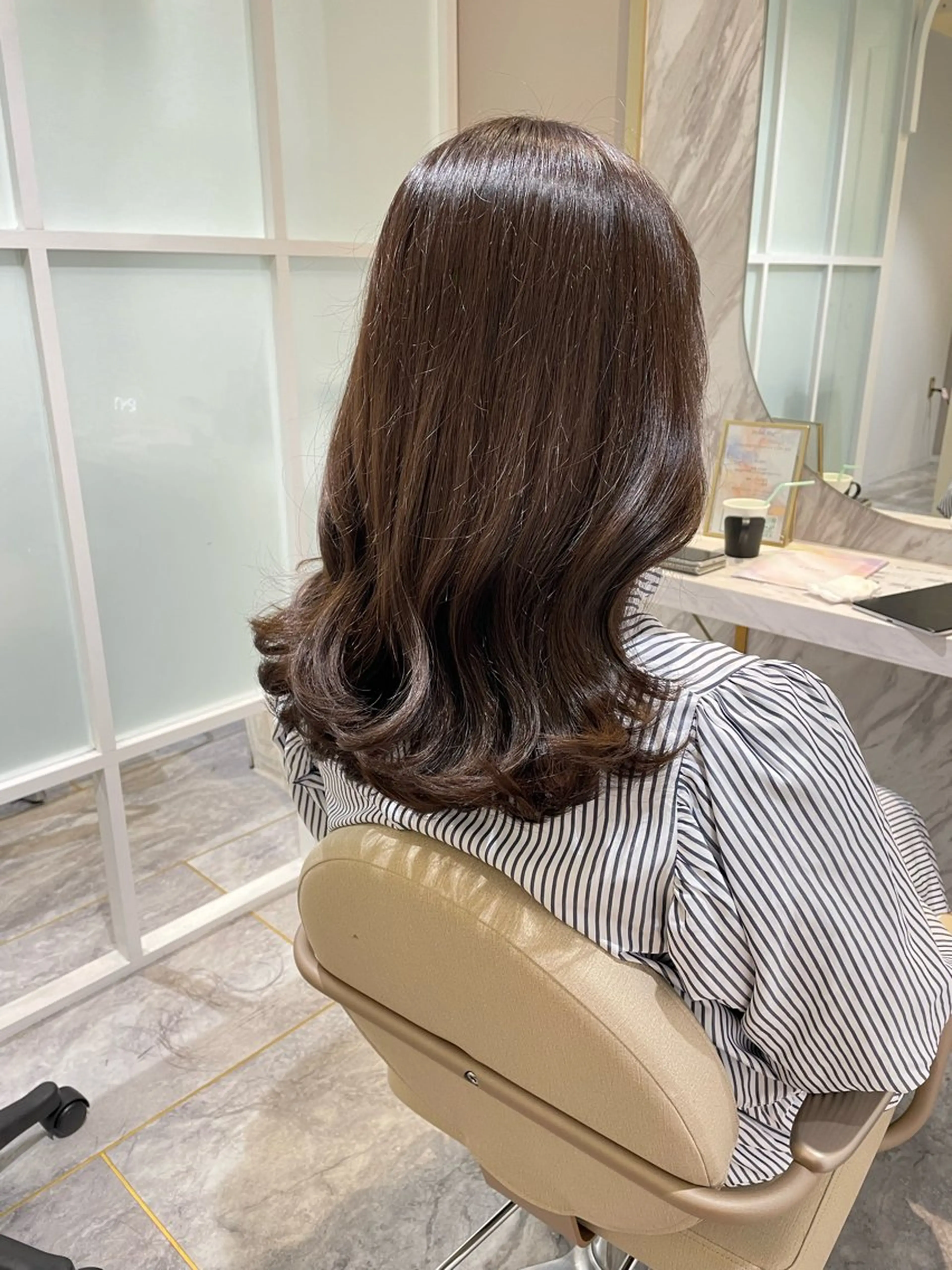 セミロング カット ヘアカラー トリートメント 🌷tocca Mai🌷のヘアスタイル