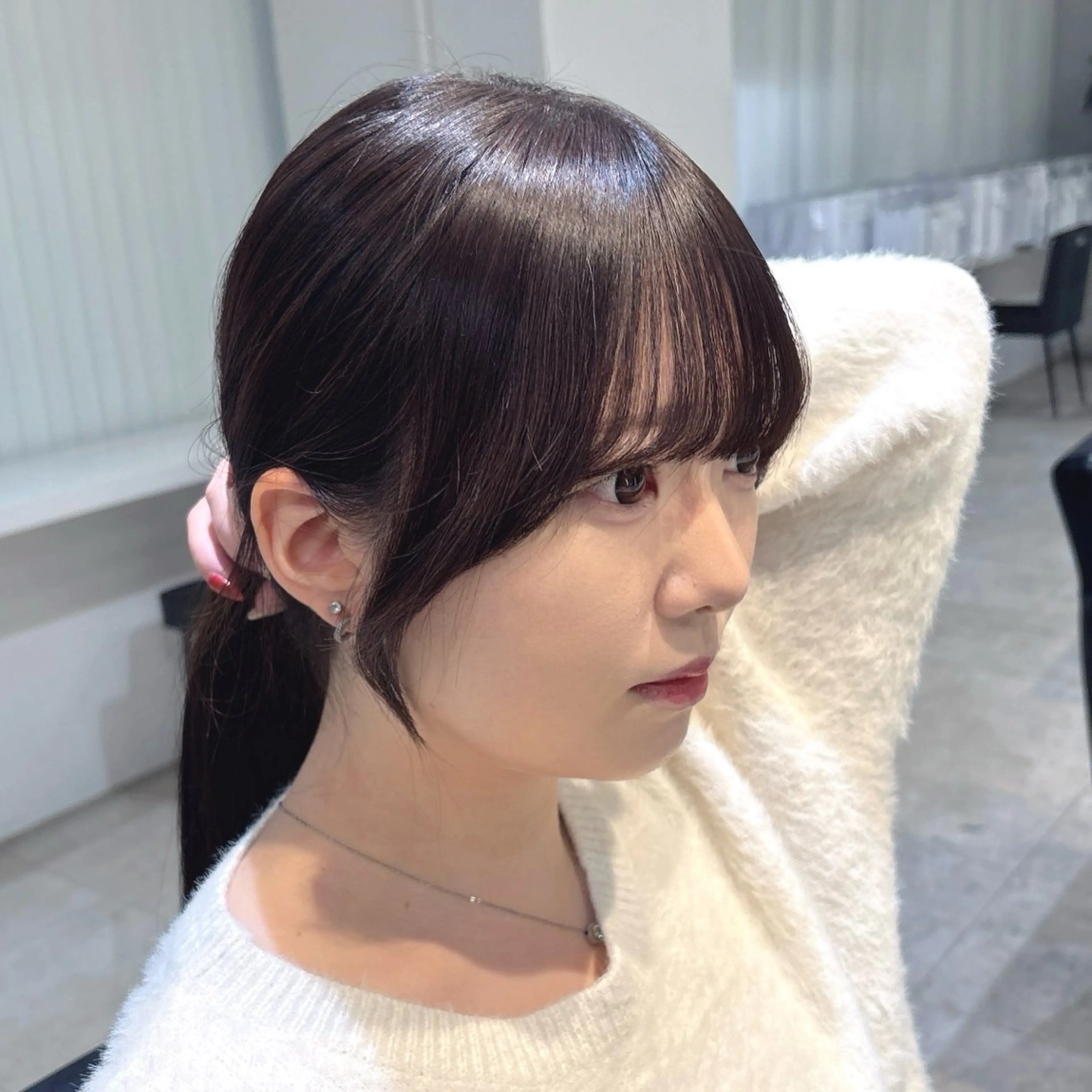 前髪縮毛矯正➕顔周りカット💿𓂃⟡.·の写真