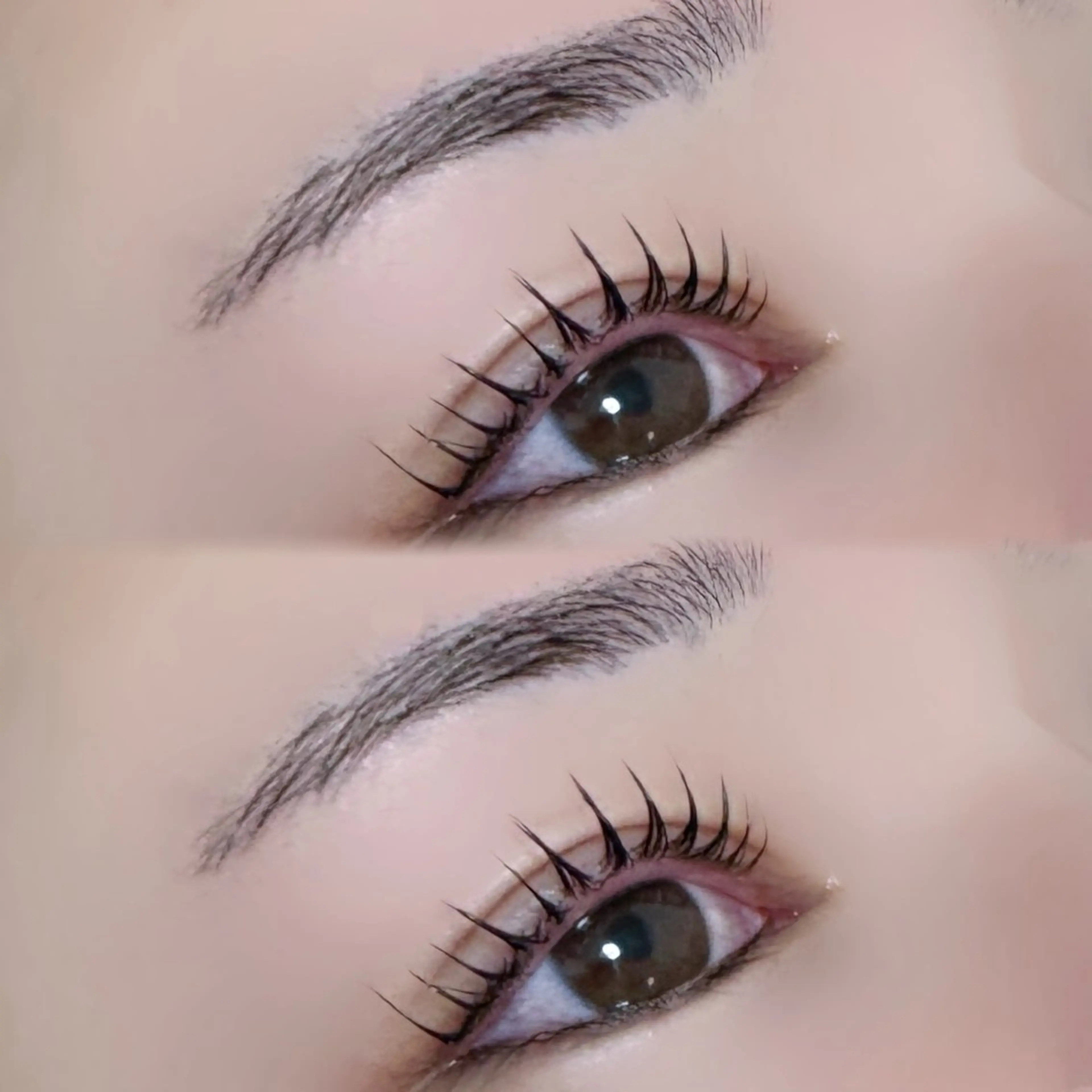 マツエク・マツパ バインドロック 束感まつ毛 フラットラッシュ 韓国風マツエク パリジェンヌラッシュリフト マツパ mizuki/束感 まつ毛/似合わせ眉のマツエク・マツパデザイン