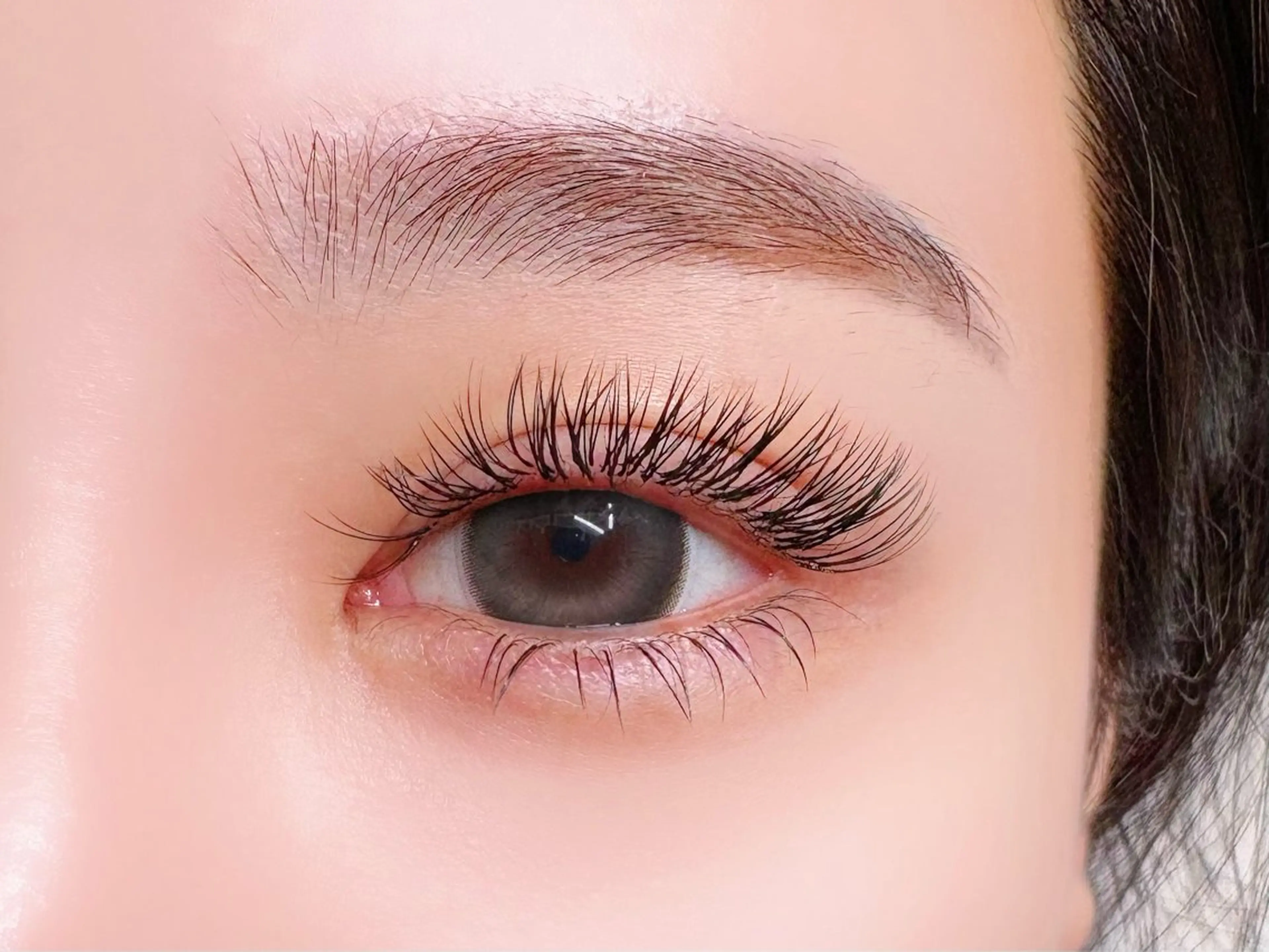 マツエク・マツパ Jカール ナチュラル ENNE Lash&Blow by&ERA所属・ENNE💎 Rikaのマツエク・マツパデザイン