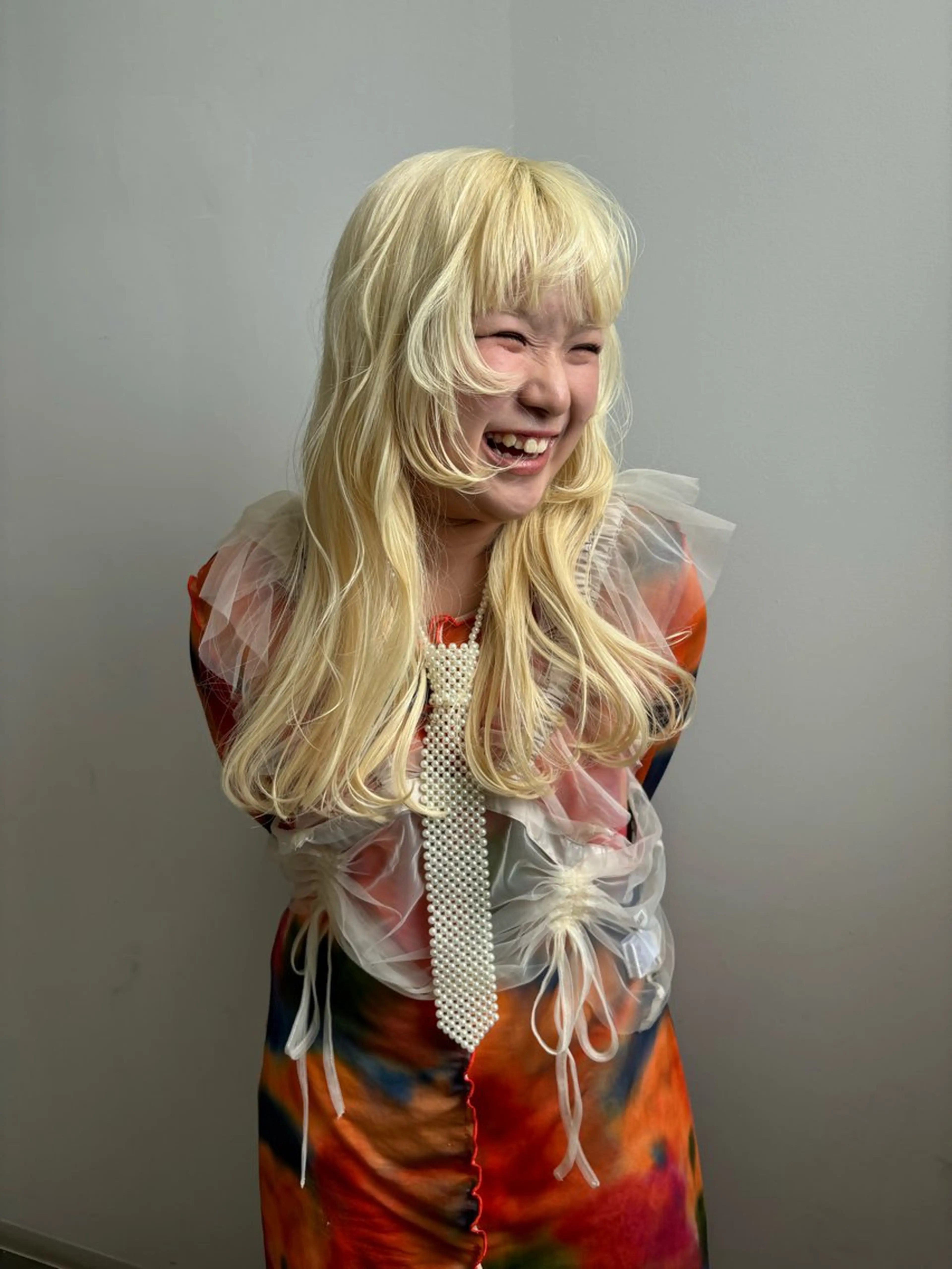 ロング カラー ヘアアレンジ カラー特化🎀/ 艶カラー🫧渋谷のヘアスタイル