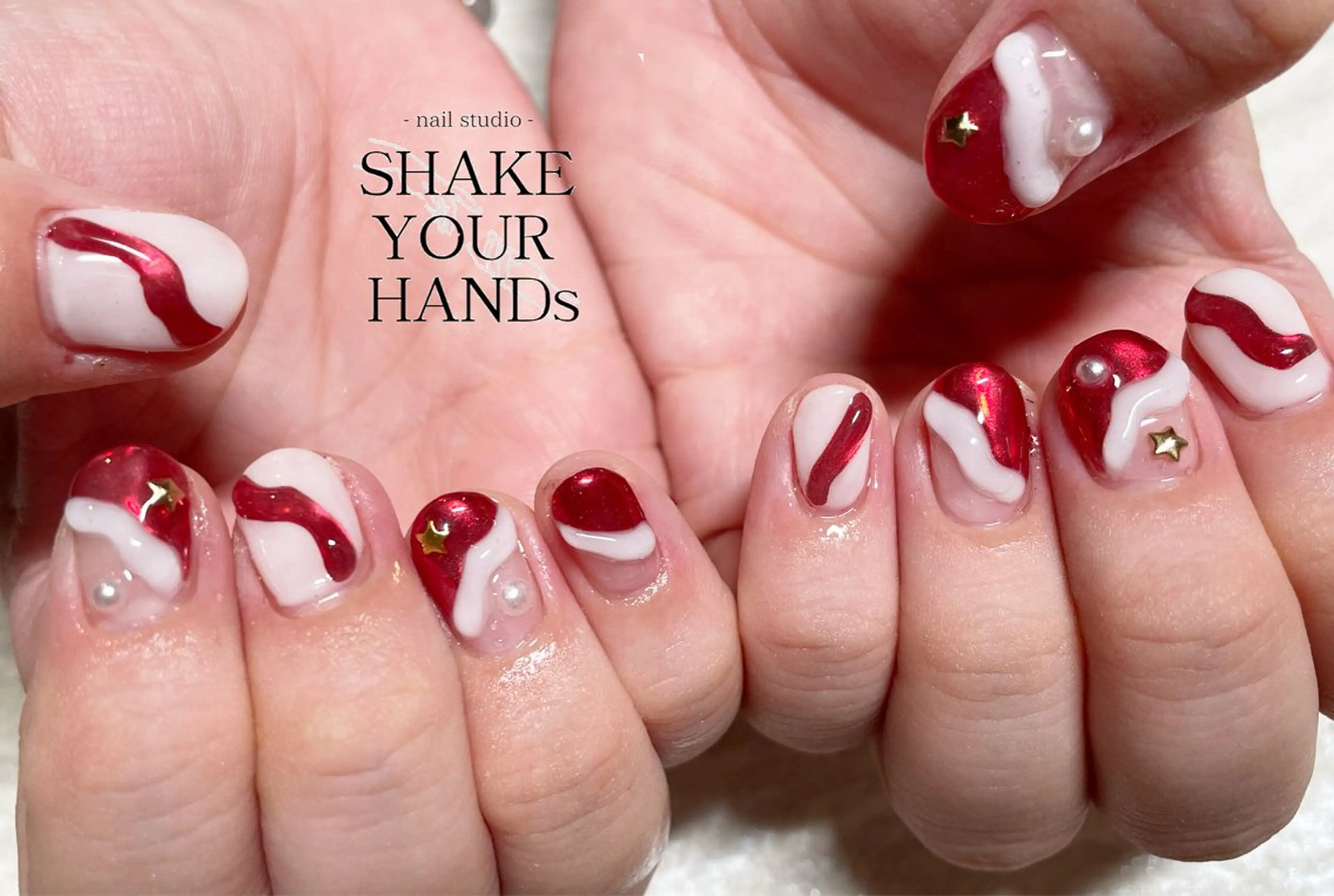 ネイル ハンドネイル ネイルスタジオ シェイクユアハンズのネイルデザイン
