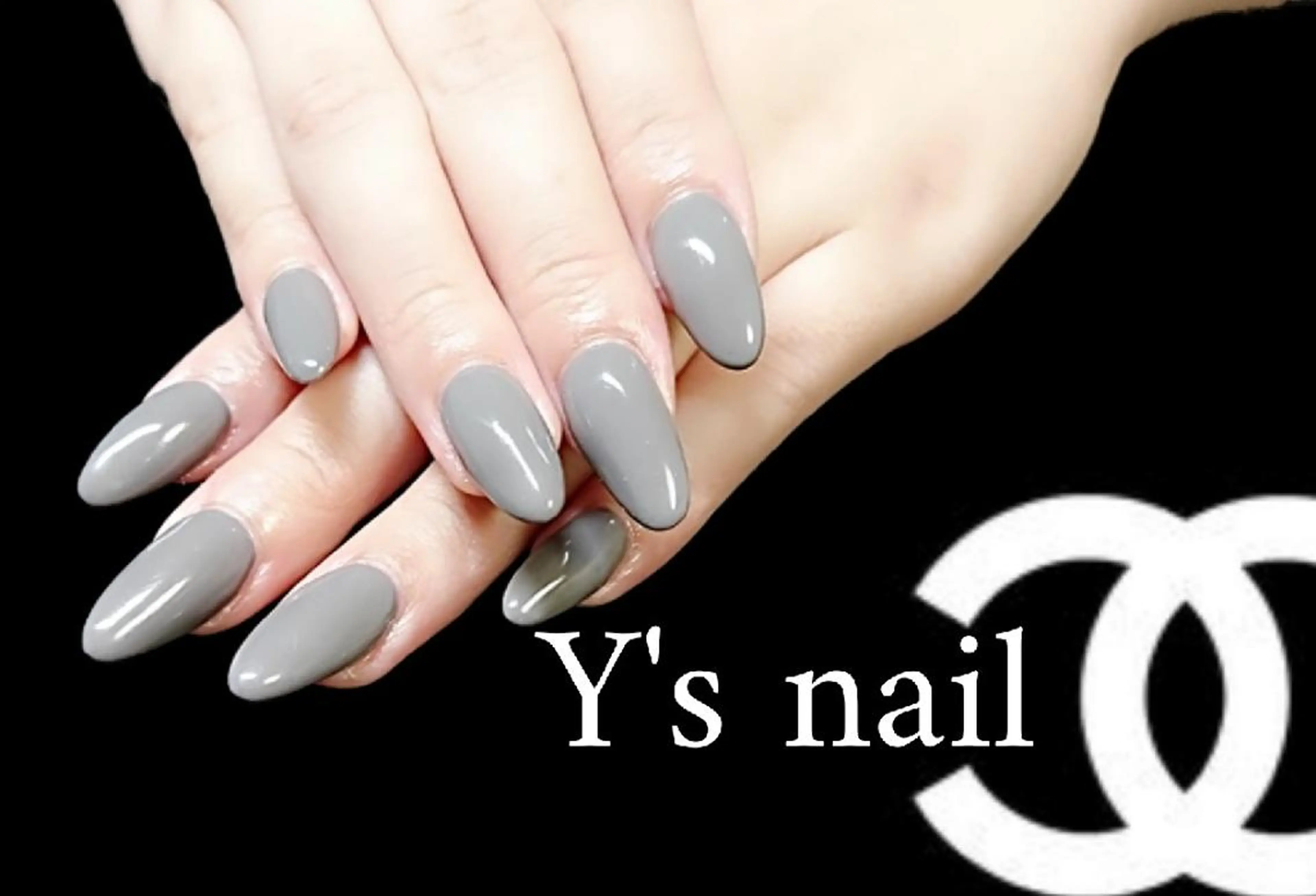 ネイル 長さ出し ワンカラーネイル YUMI NAGAI  のネイルデザイン