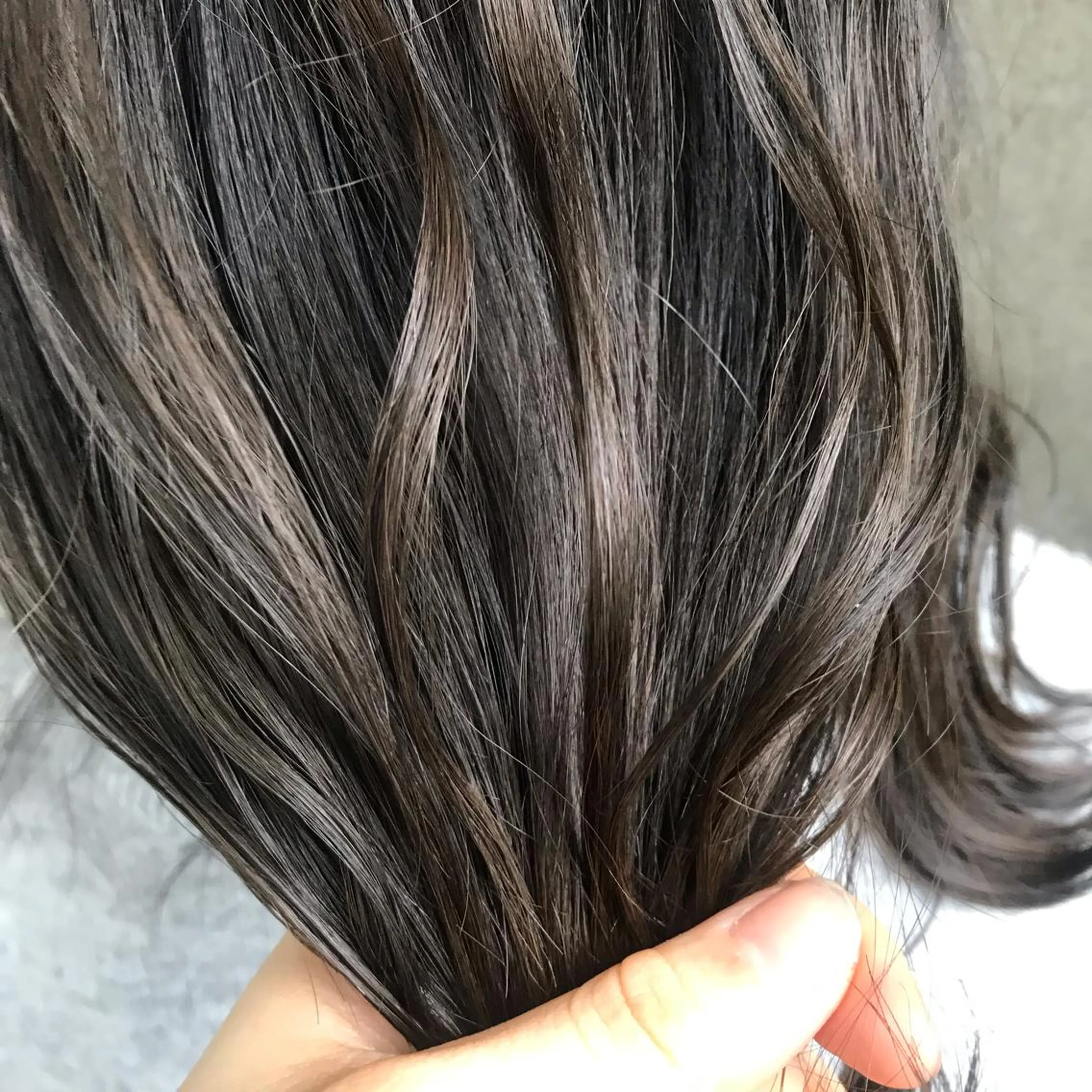 セミロング 松本平太郎美容室大宮店所属・もりたみかこ 美容師お休み中のヘアスタイル