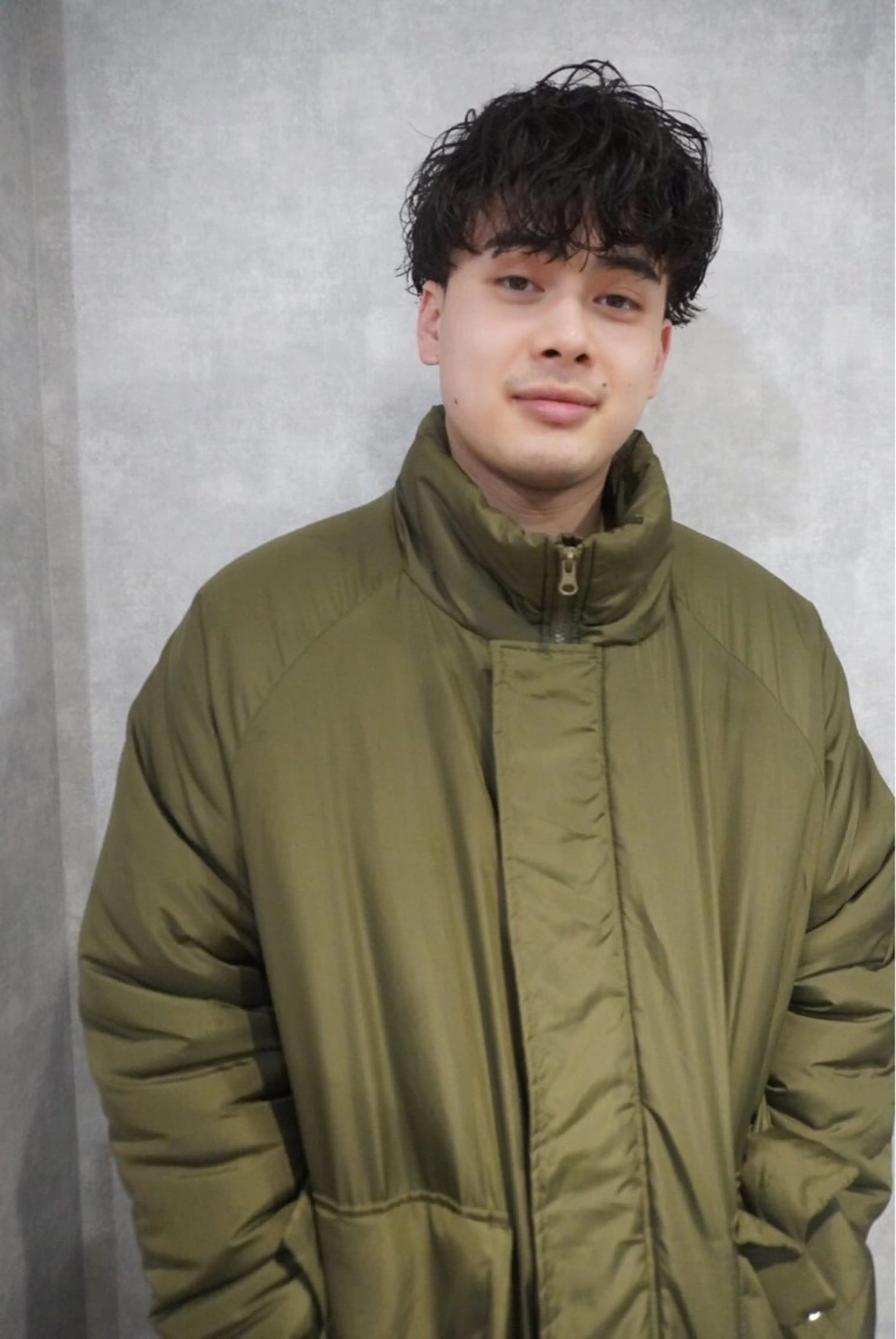 パーマ メンズ LOM/メンズサロン 狸小路7丁目のヘアスタイル