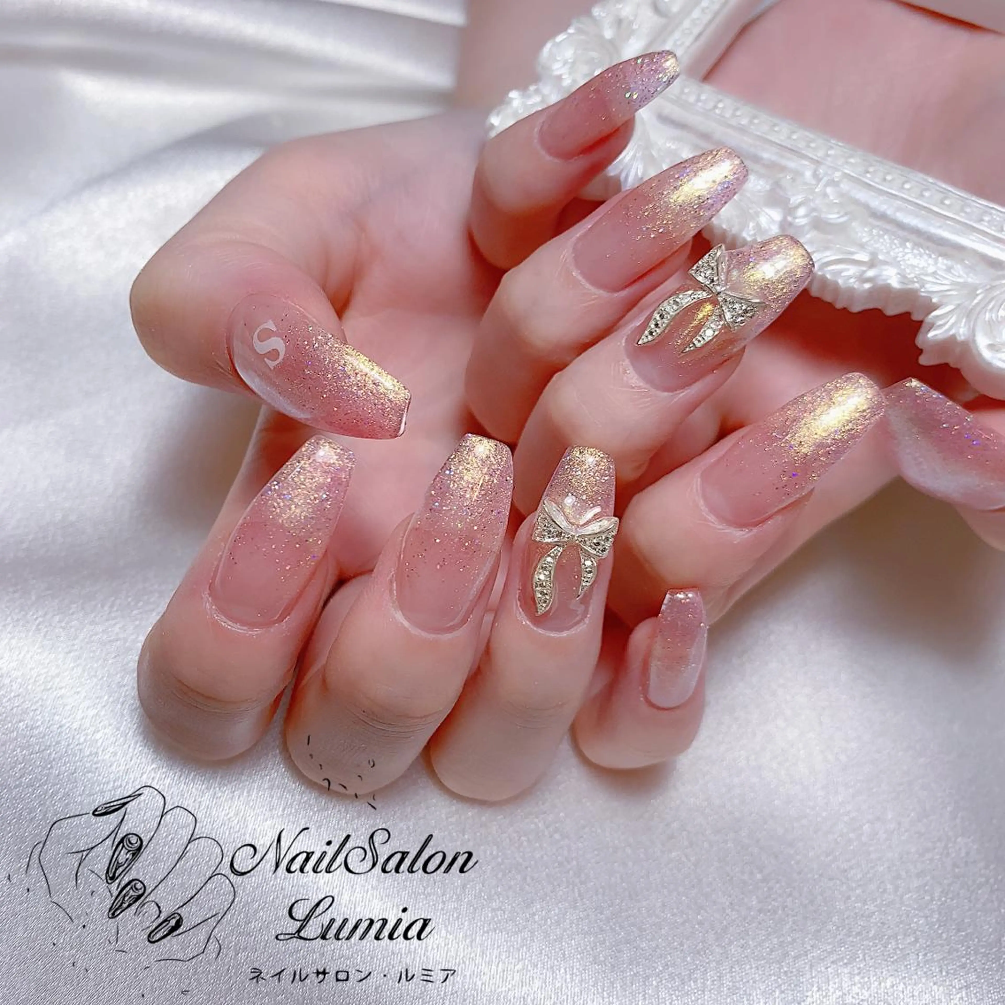 ネイル ハンドネイル ネイルサロン ルミア Lumia 店長のネイルデザイン